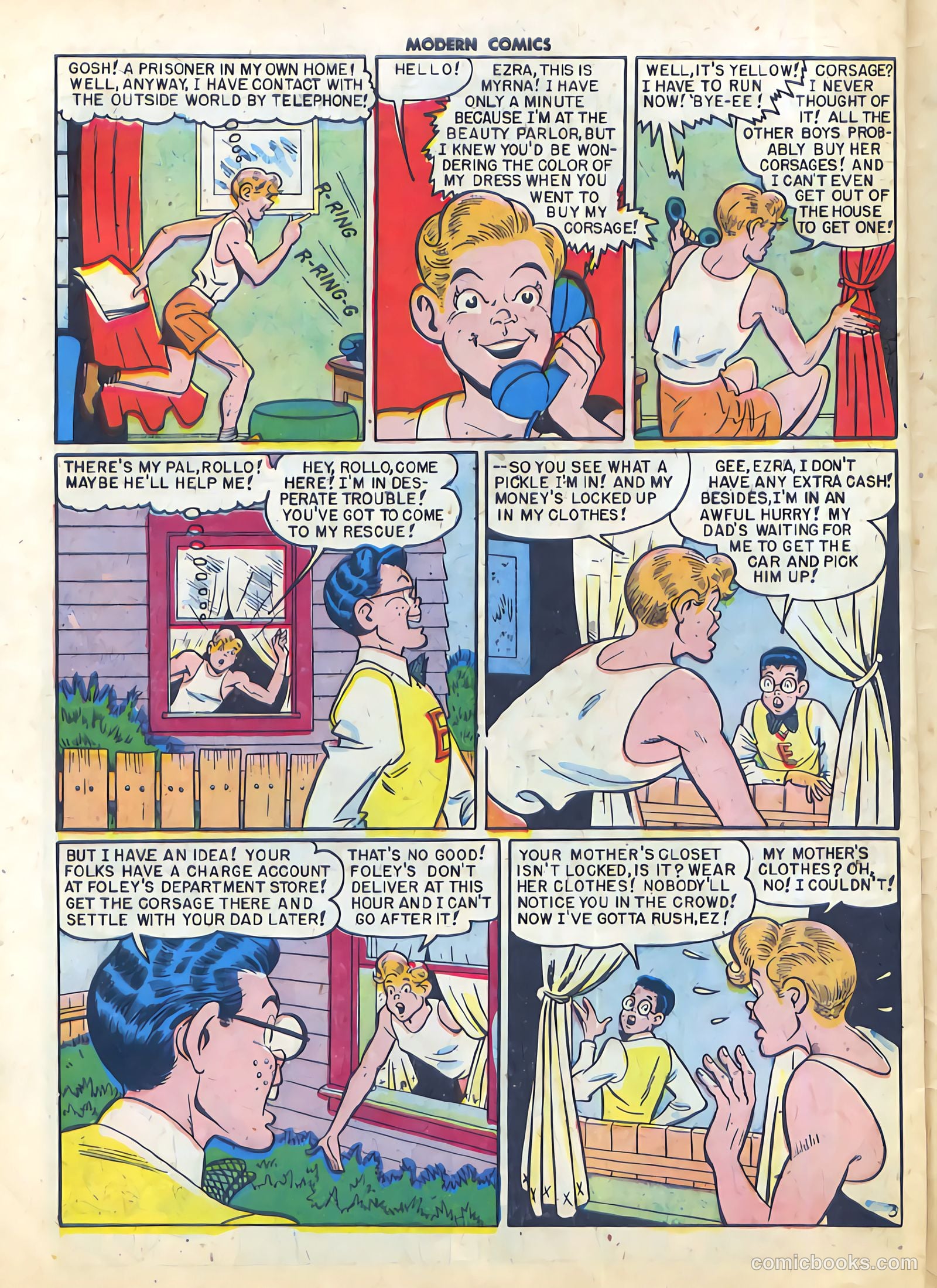Modern Comics #97 (1950) — page 30 of 36