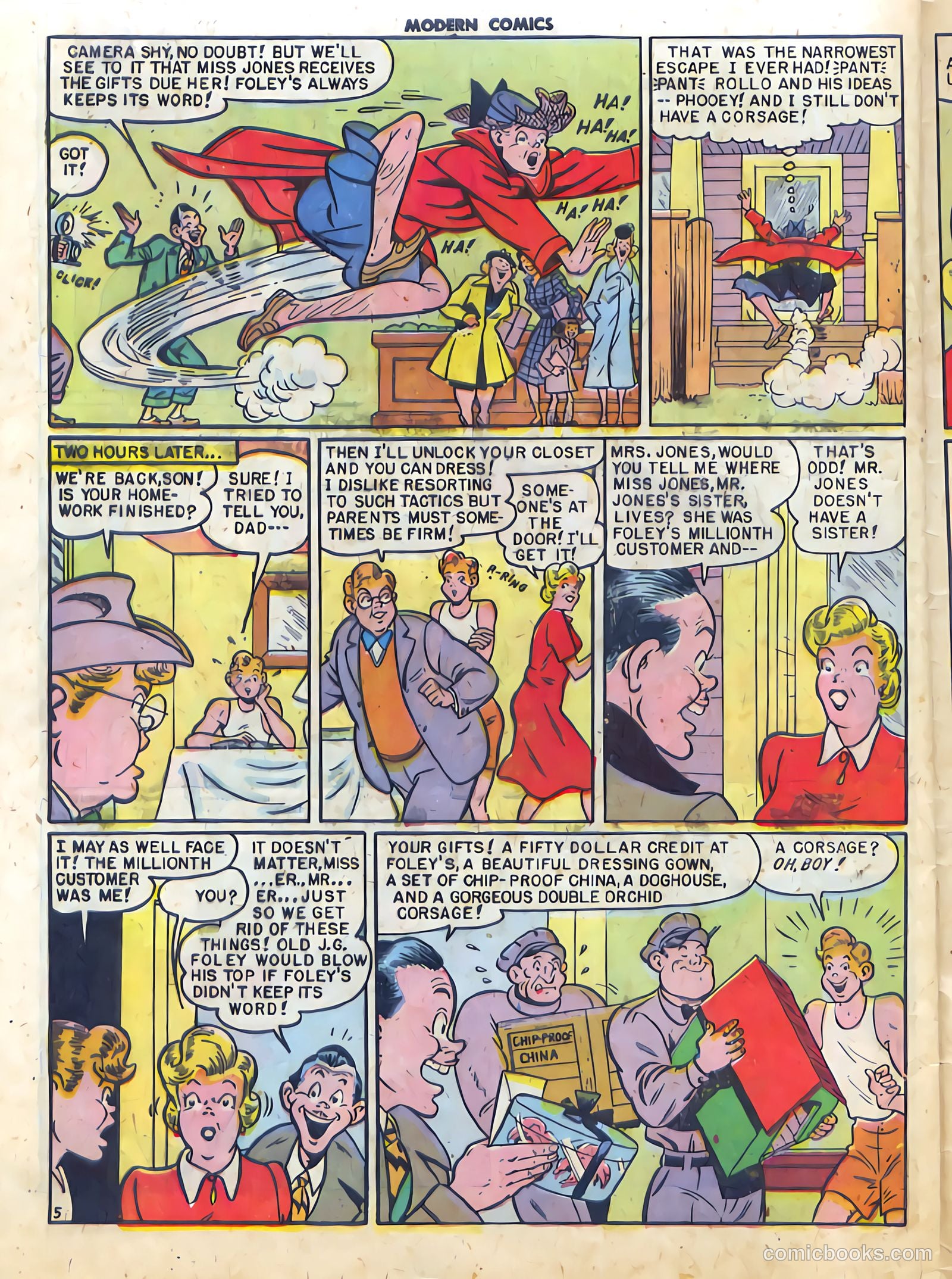 Modern Comics #97 (1950) — page 32 of 36
