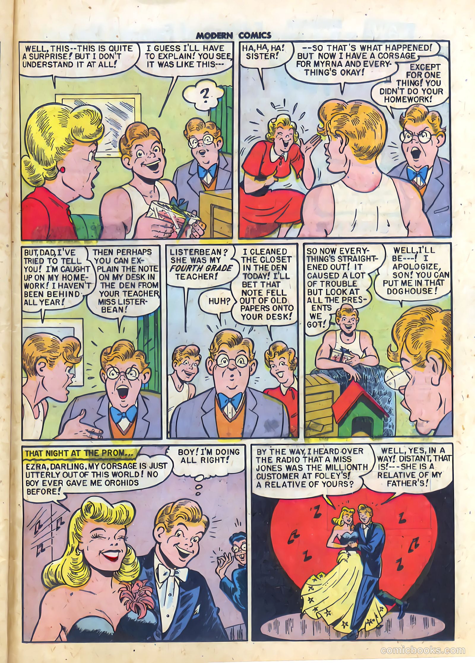 Modern Comics #97 (1950) — page 33 of 36