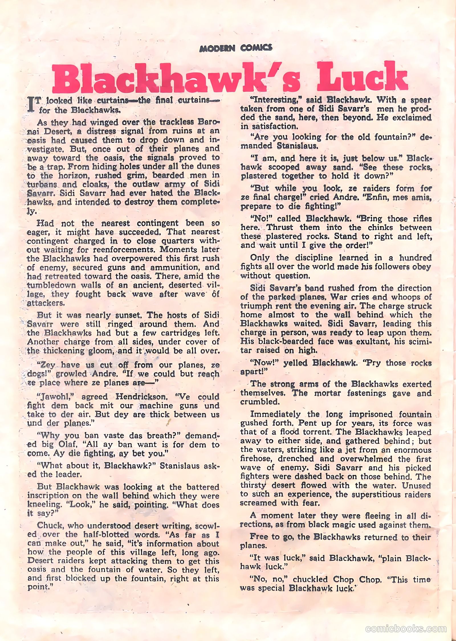 Modern Comics #98 (1950) — page 28 of 36
