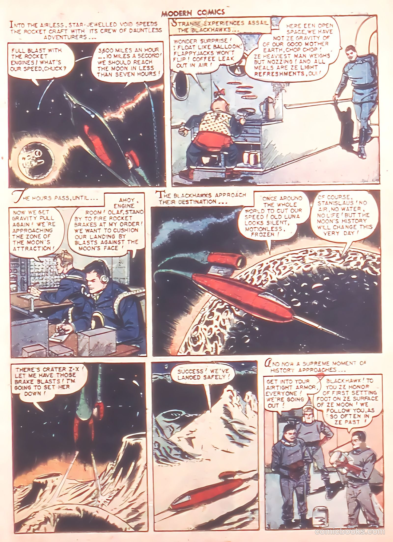 Modern Comics #99 (1950) — page 5 of 36