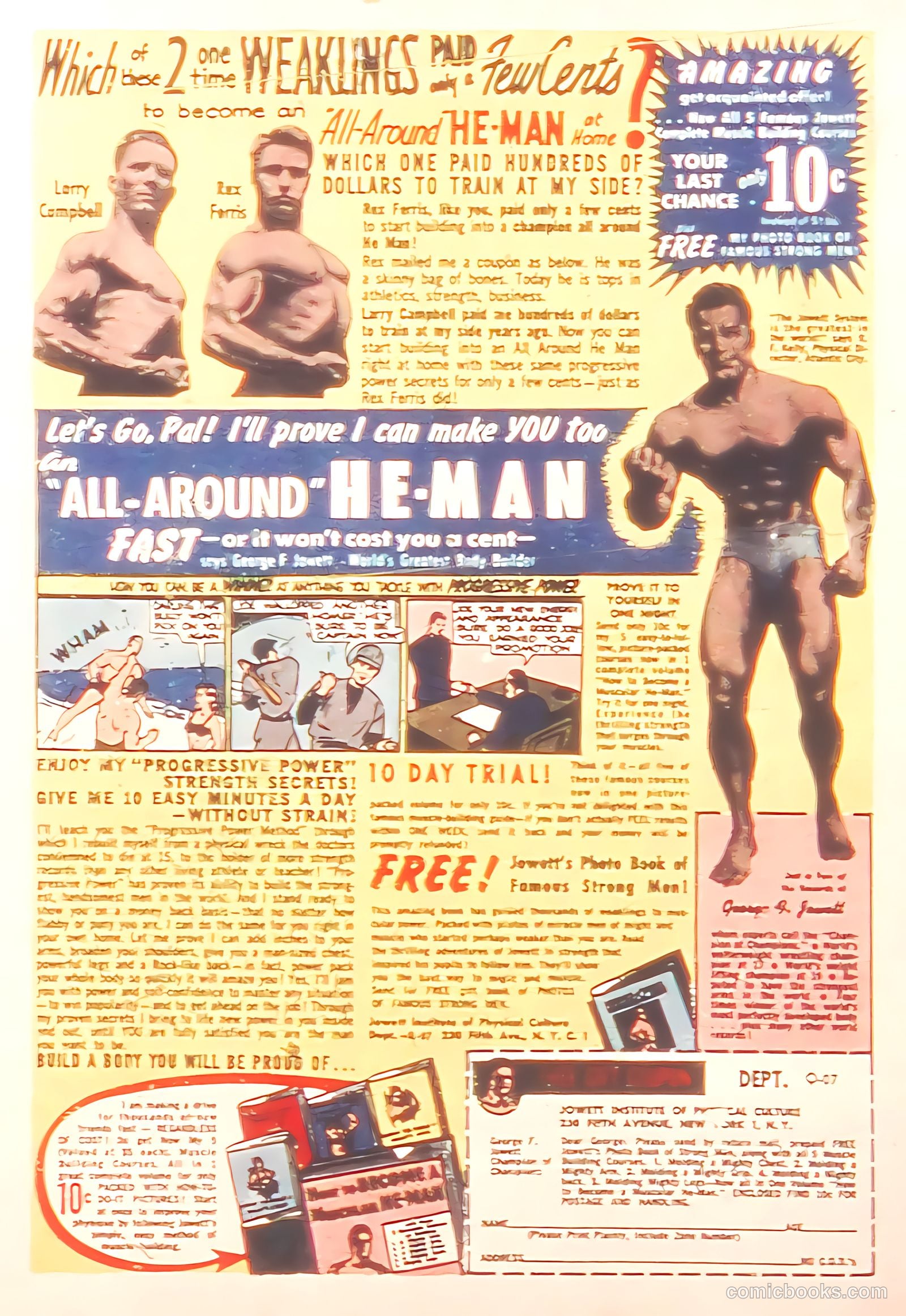 Modern Comics #99 (1950) — page 36 of 36