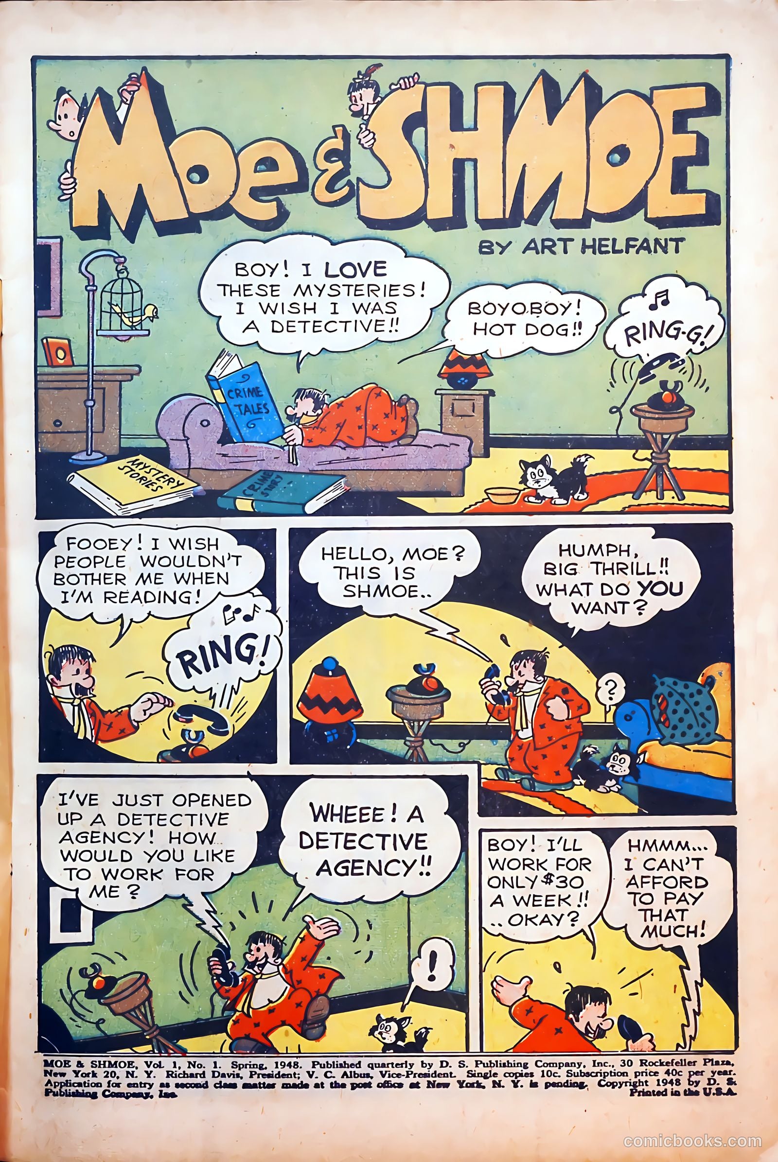 Moe & Shmoe #1 (1948) — page 3 of 36