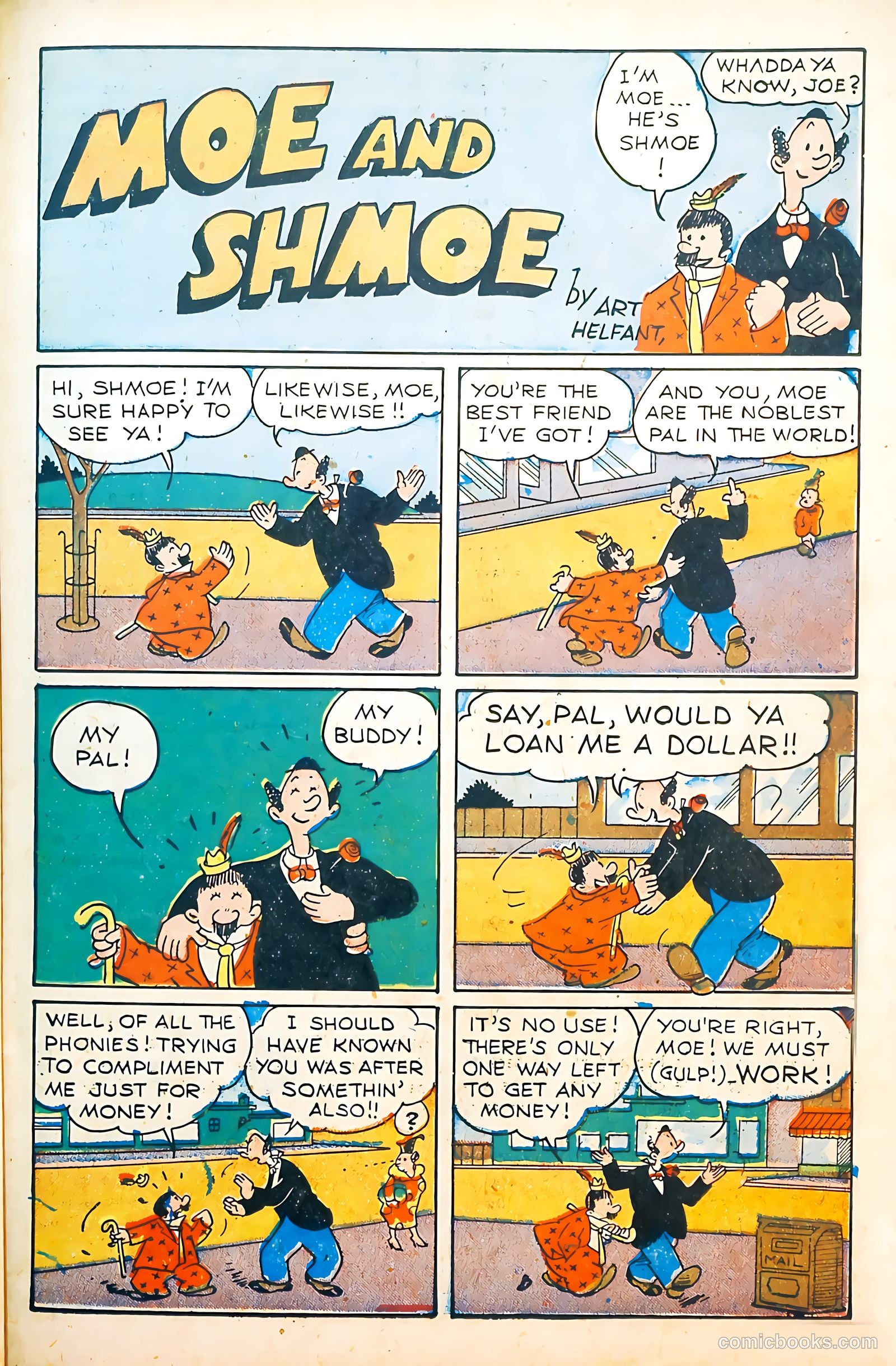 Moe & Shmoe #1 (1948) — page 23 of 36