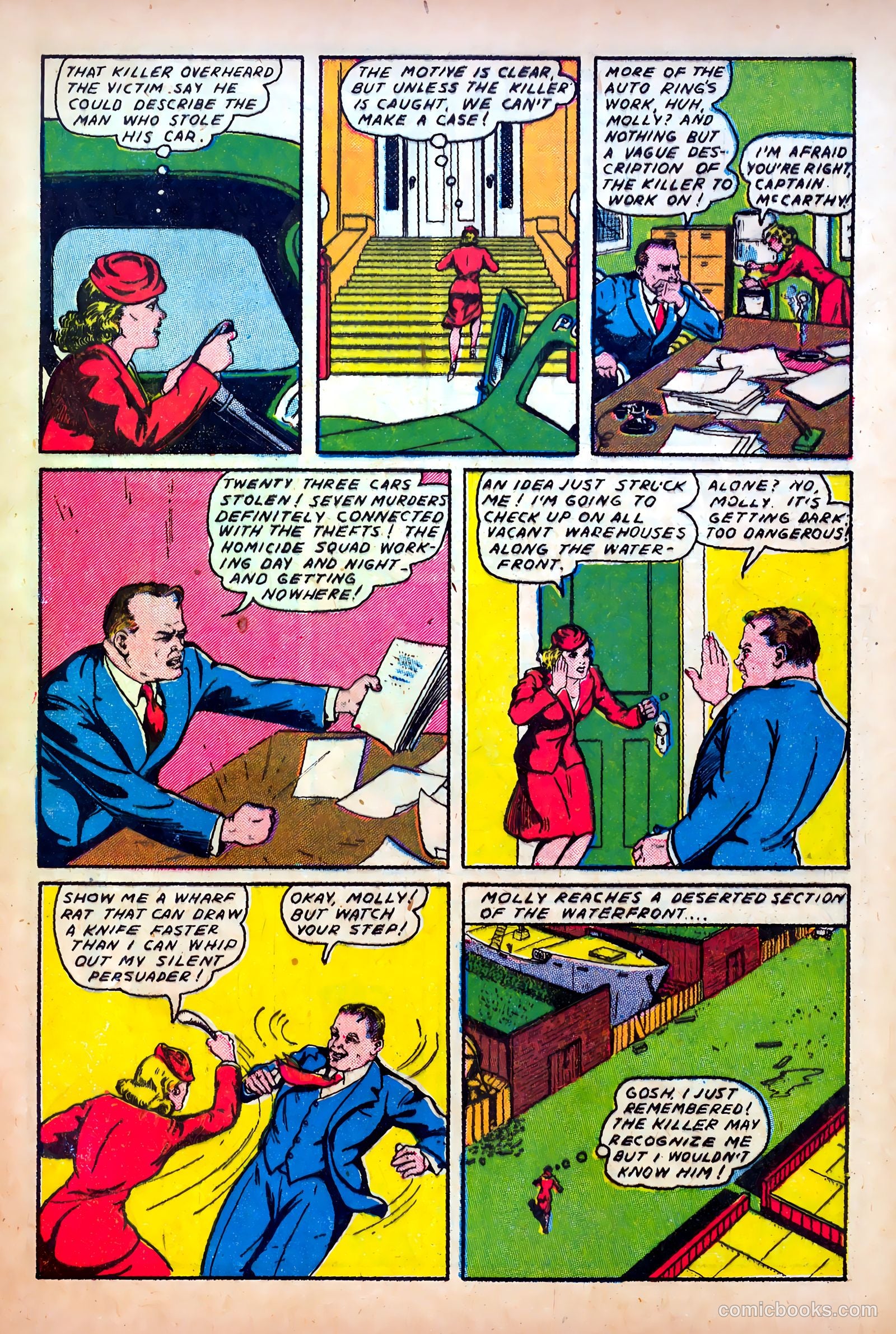 Molly O'Day #1 (1945) — page 5 of 52