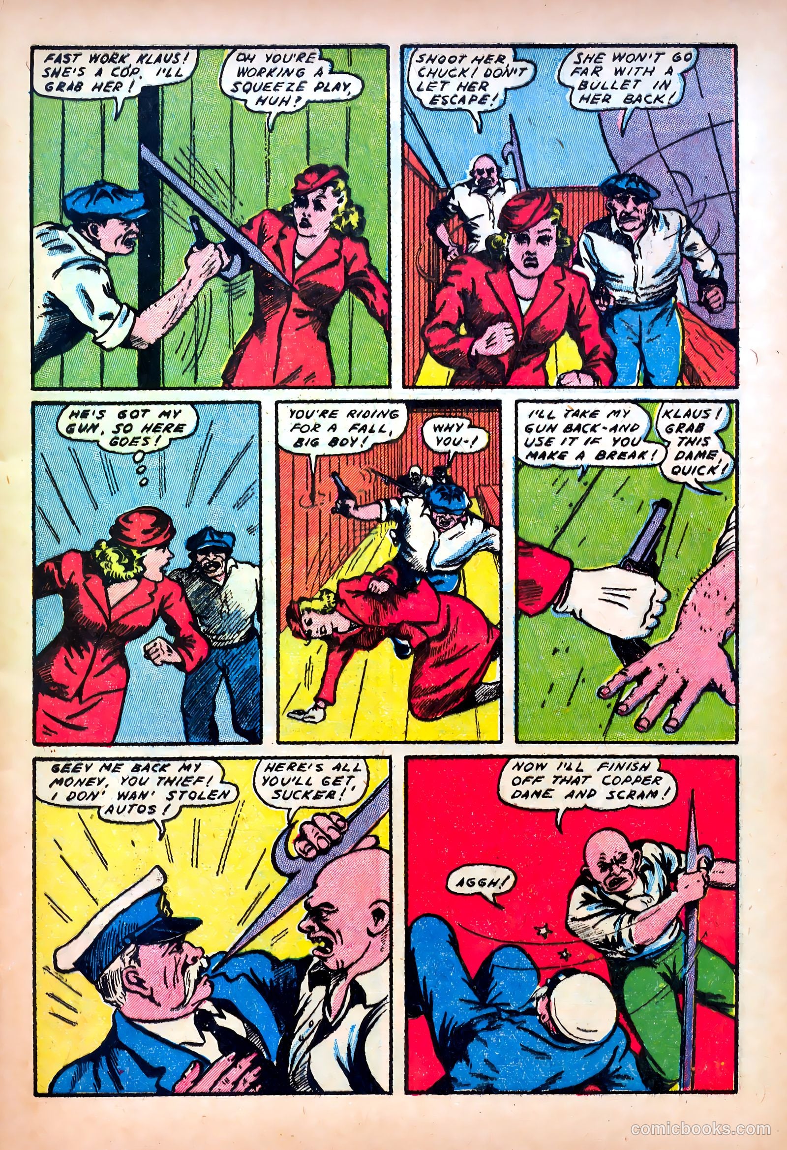 Molly O'Day #1 (1945) — page 7 of 52