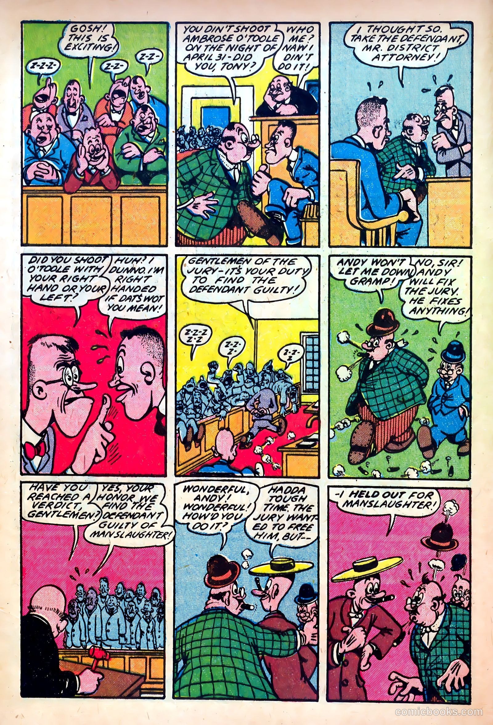 Molly O'Day #1 (1945) — page 22 of 52