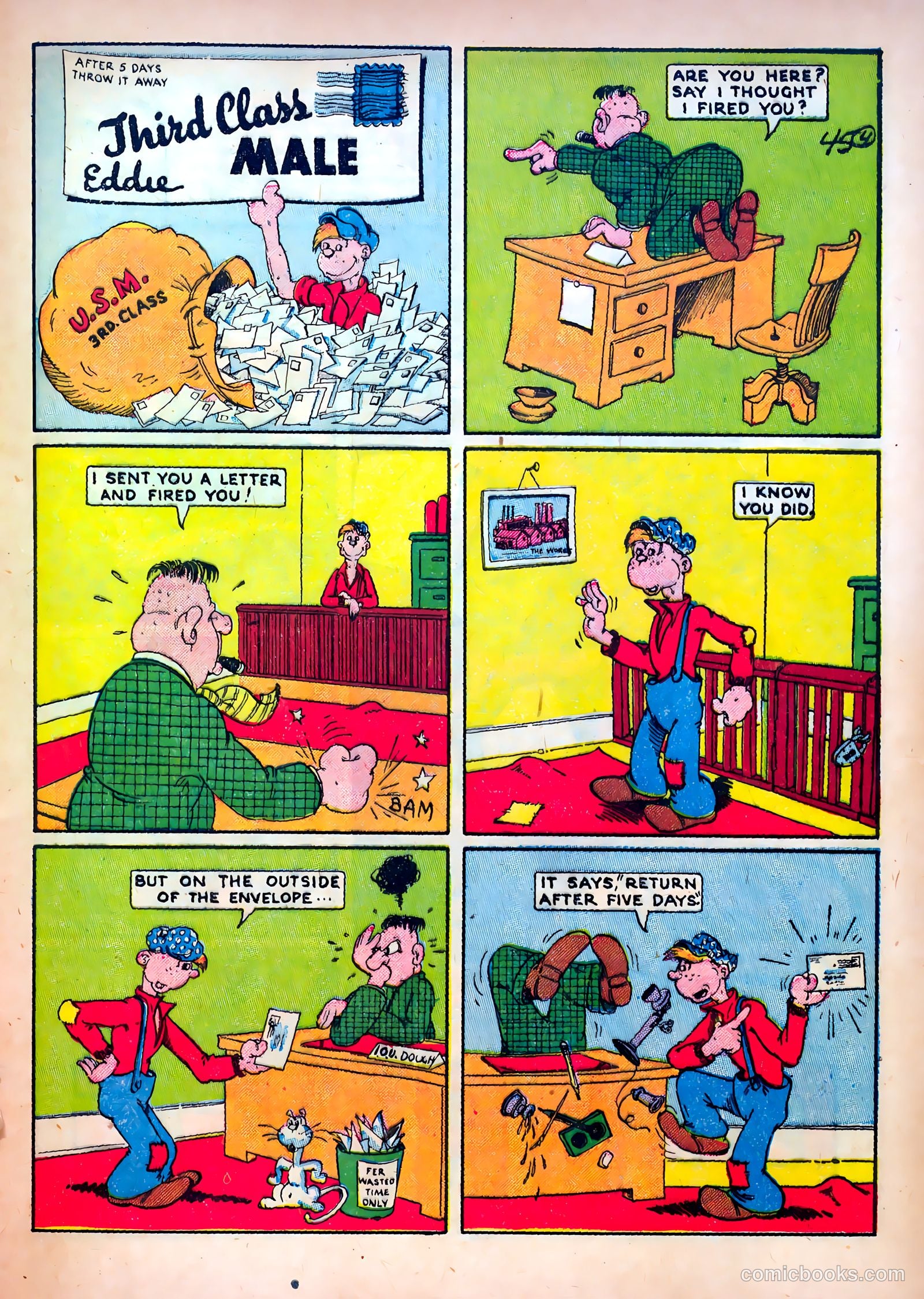 Molly O'Day #1 (1945) — page 35 of 52