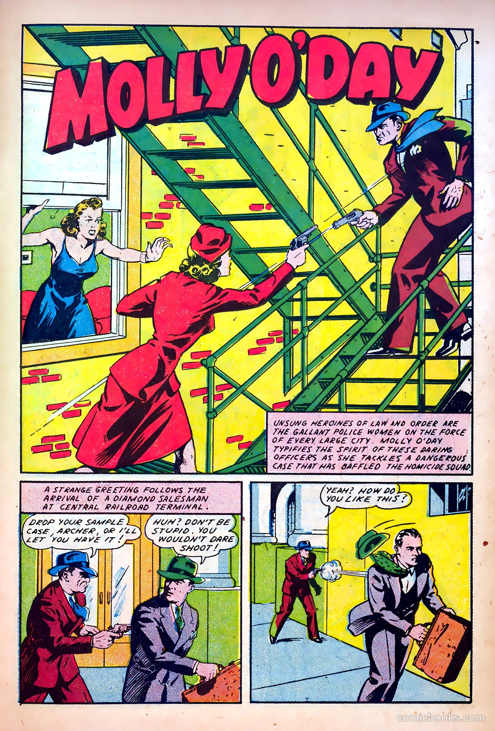 Molly O'Day #1 (1945) — page 45 of 52