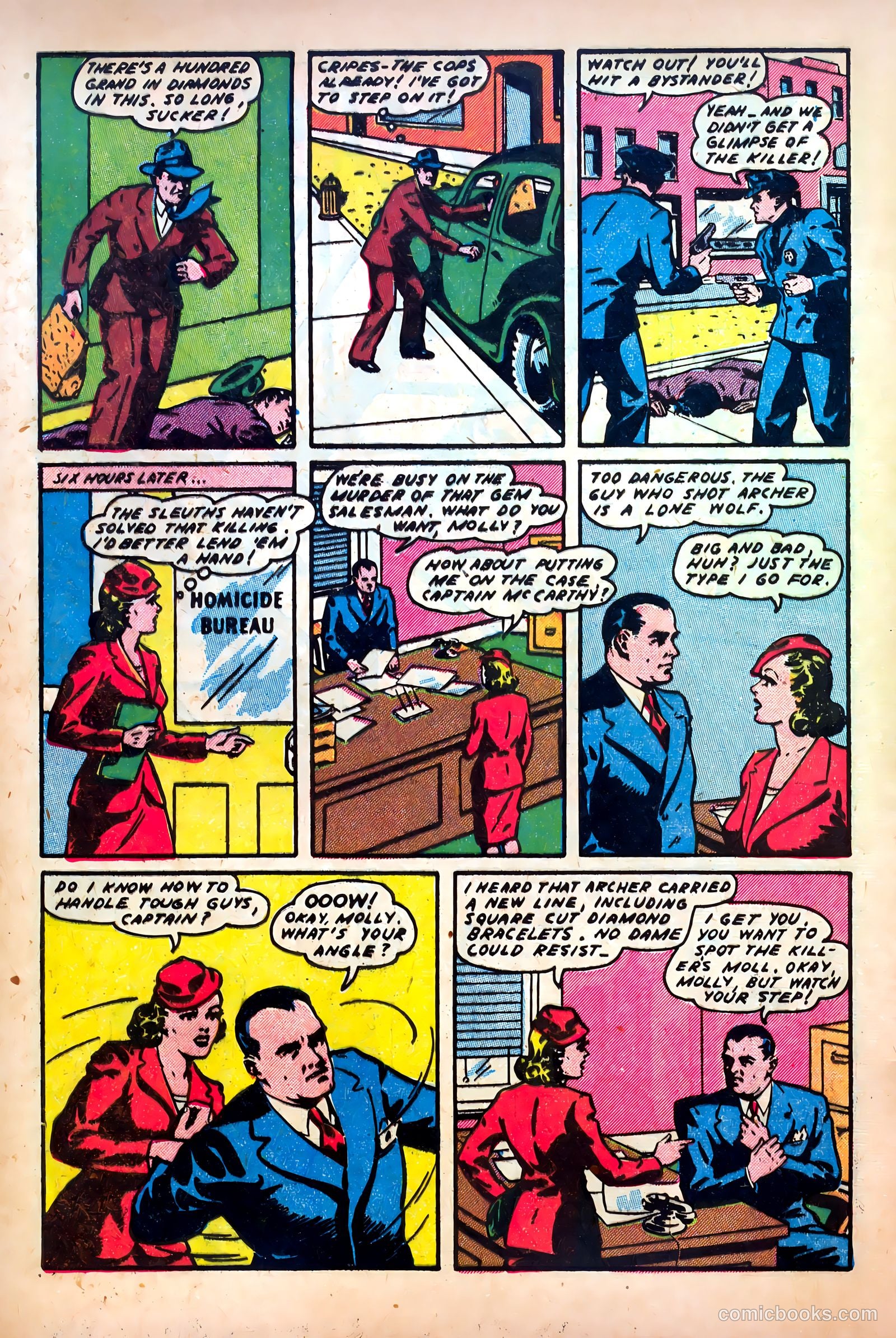 Molly O'Day #1 (1945) — page 46 of 52