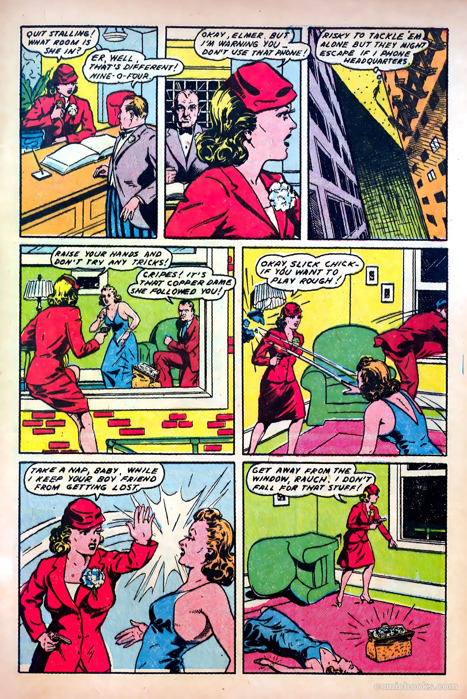 Molly O'Day #1 (1945) — page 49 of 52