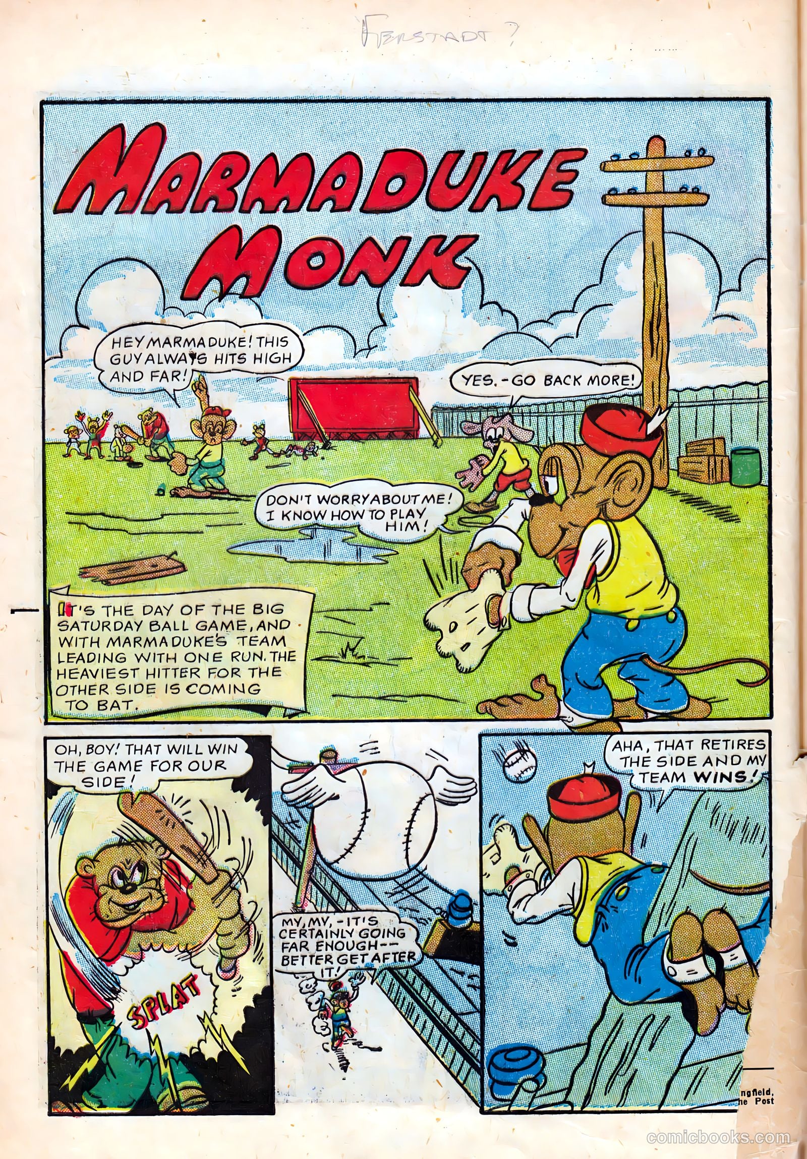 Monkeyshines Comics #1 (1944) — page 4 of 52