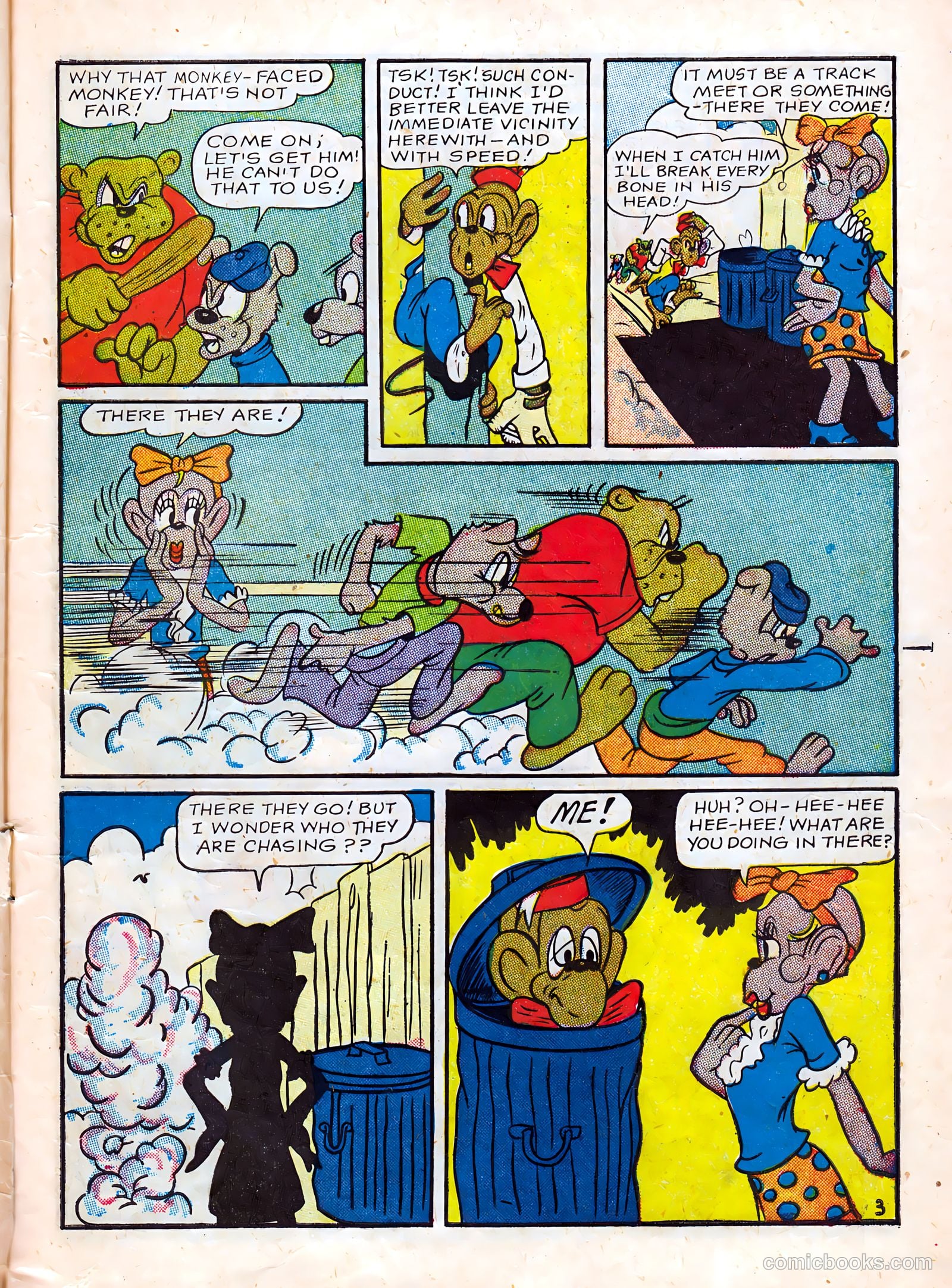Monkeyshines Comics #1 (1944) — page 5 of 52
