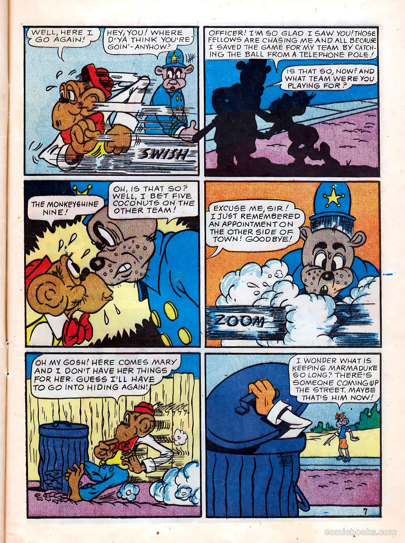 Monkeyshines Comics #1 (1944) — page 9 of 52
