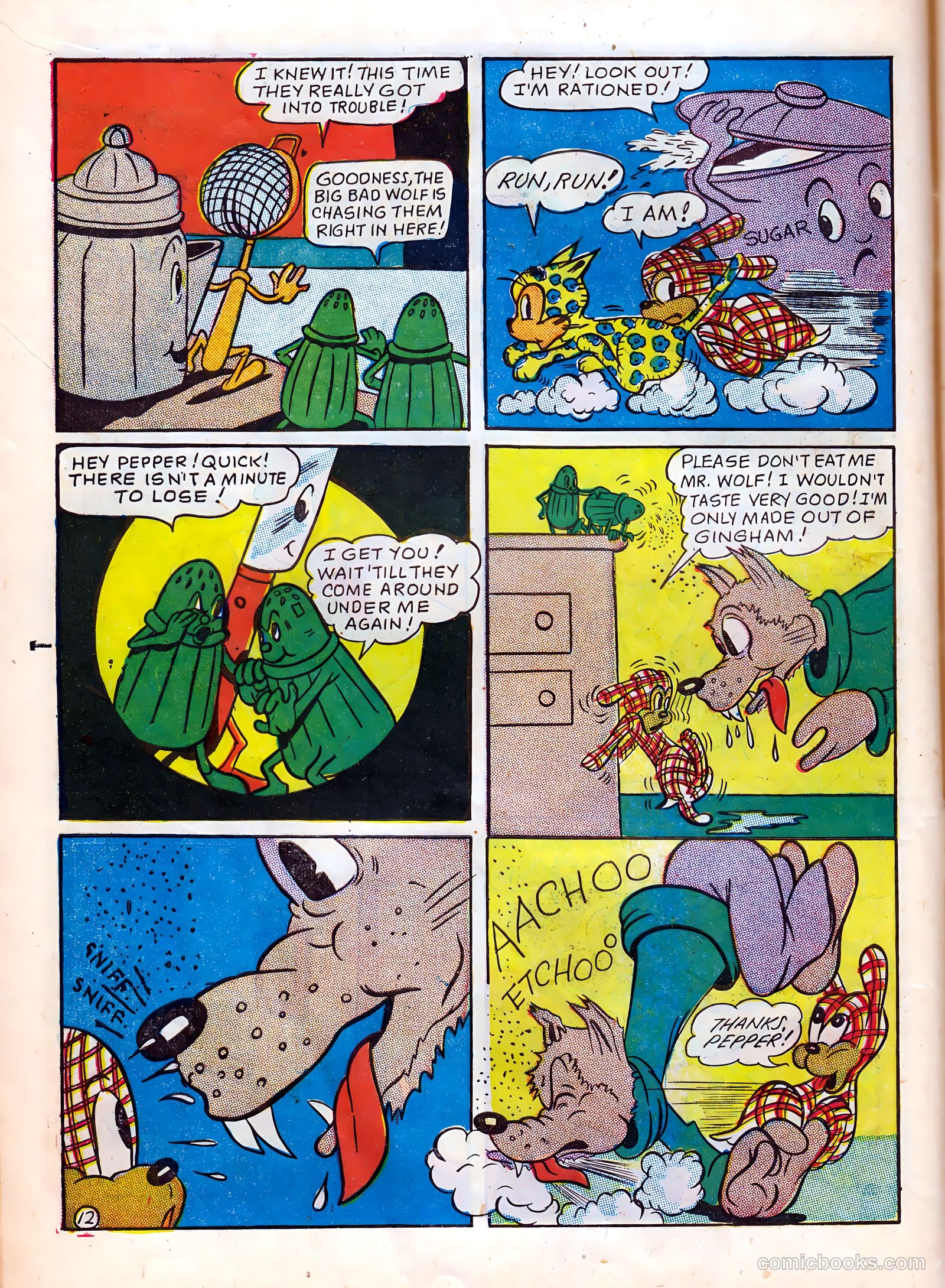 Monkeyshines Comics #1 (1944) — page 14 of 52