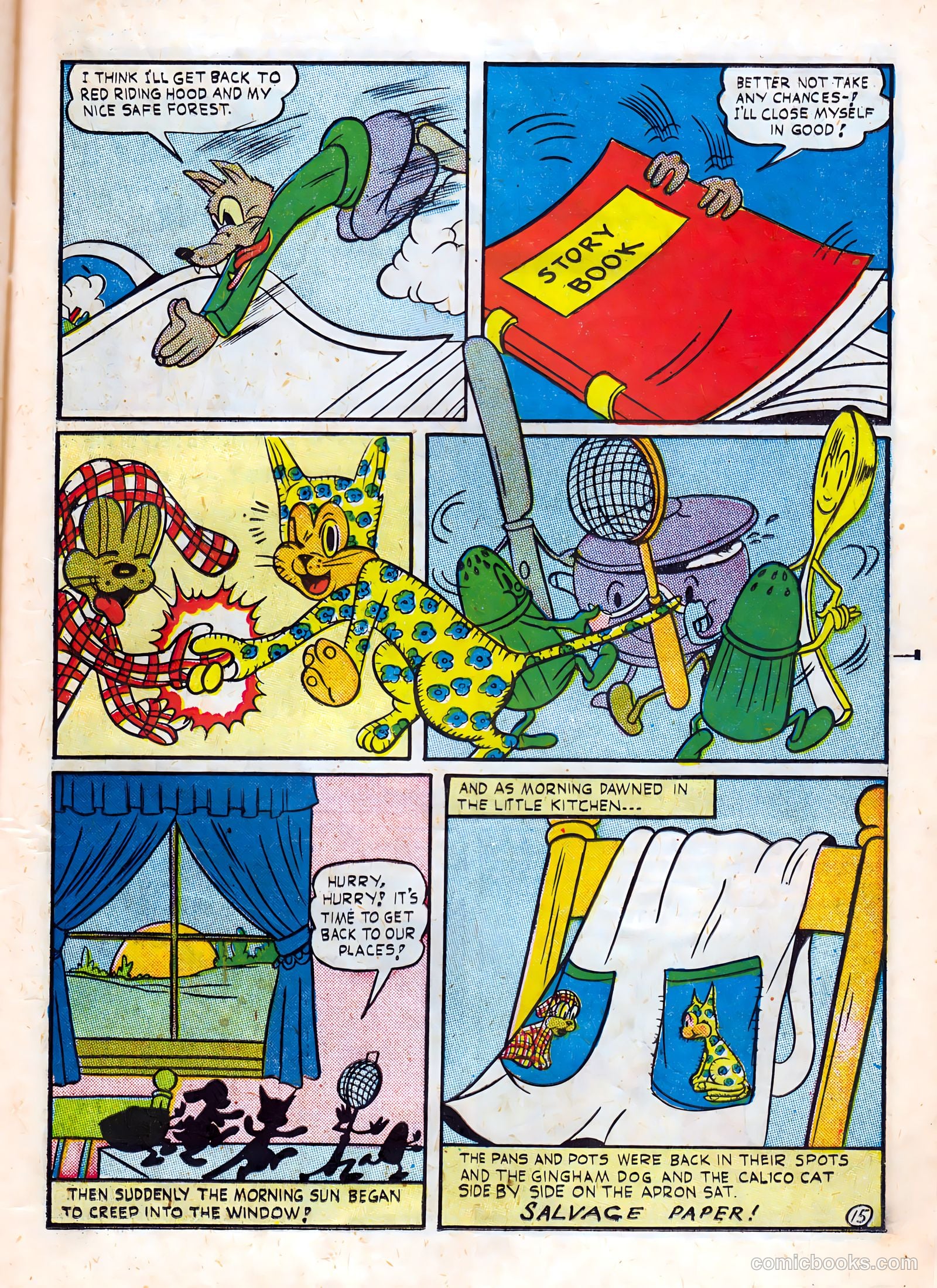 Monkeyshines Comics #1 (1944) — page 17 of 52