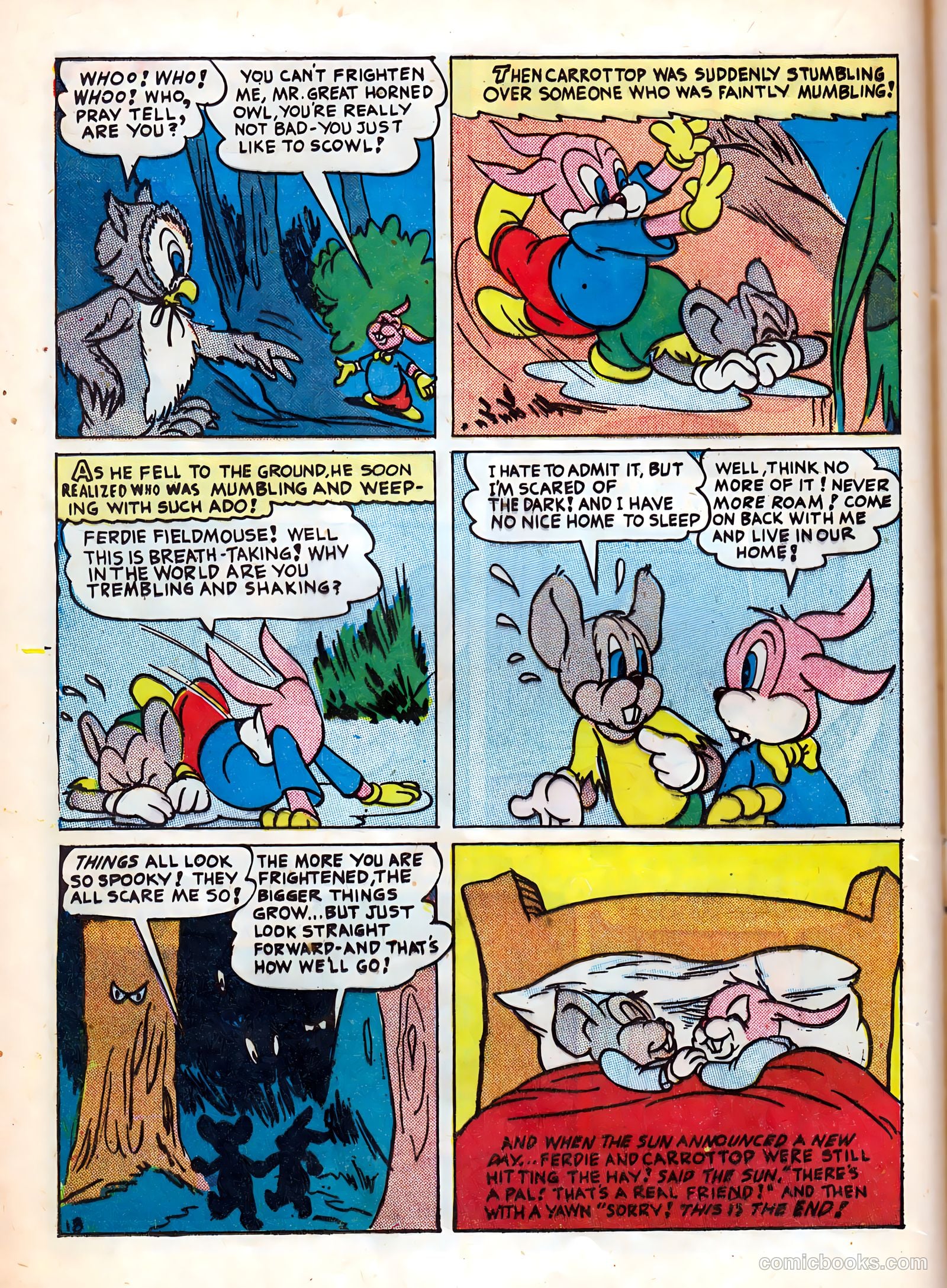 Monkeyshines Comics #1 (1944) — page 20 of 52