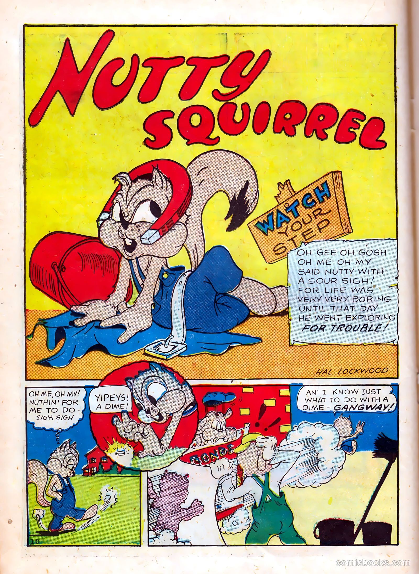 Monkeyshines Comics #1 (1944) — page 22 of 52