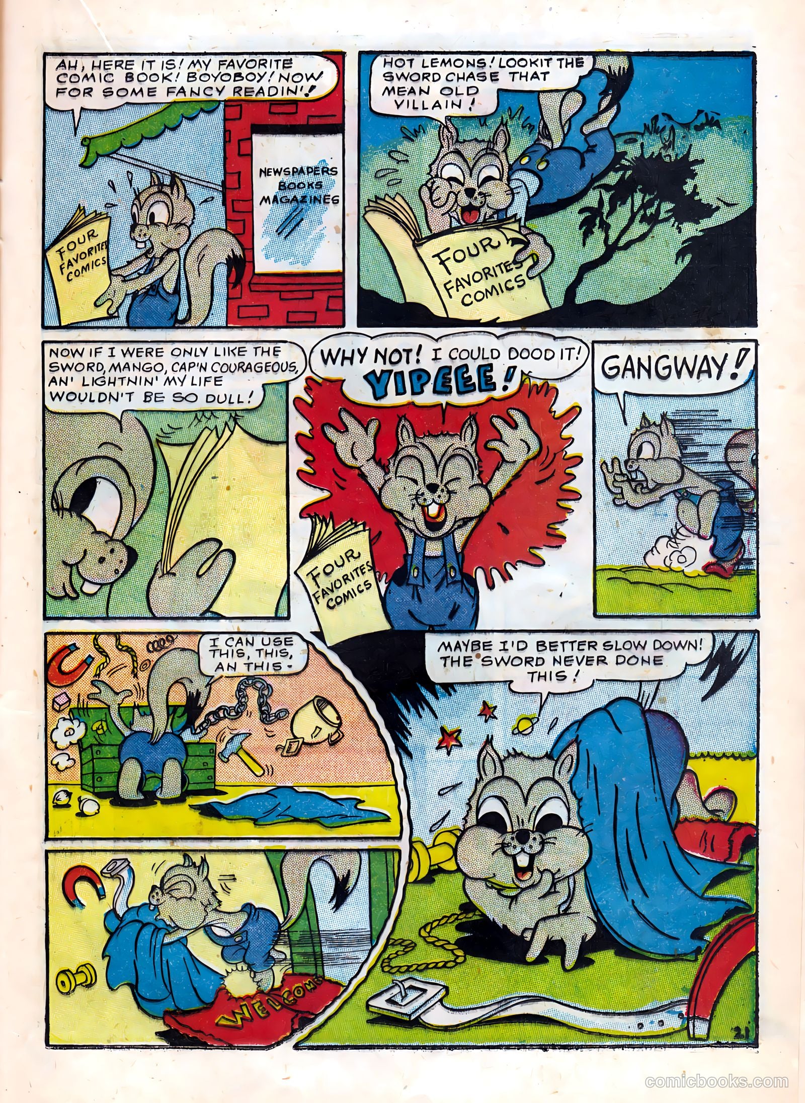 Monkeyshines Comics #1 (1944) — page 23 of 52