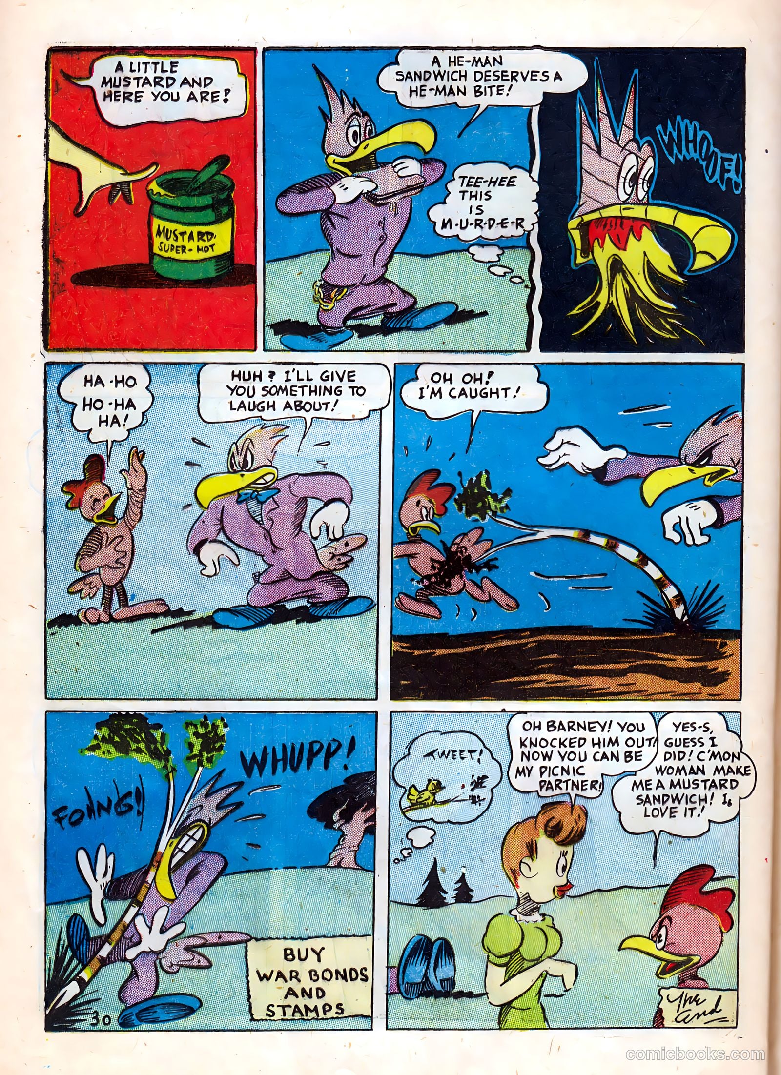 Monkeyshines Comics #1 (1944) — page 32 of 52