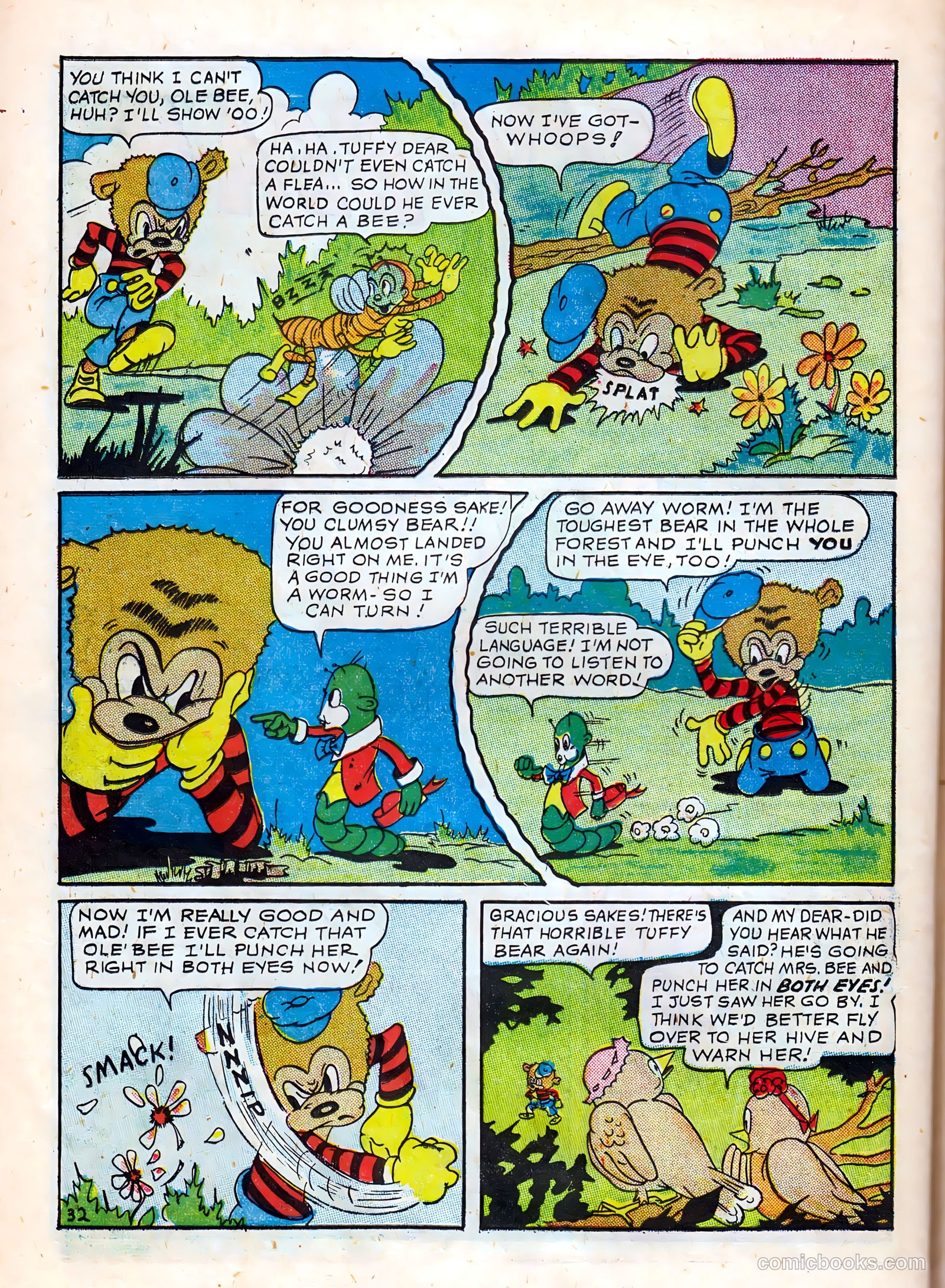 Monkeyshines Comics #1 (1944) — page 34 of 52