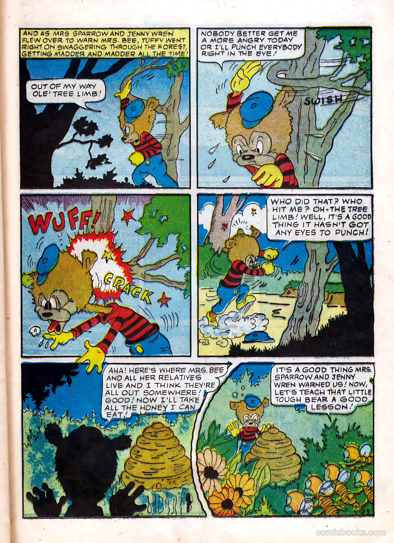 Monkeyshines Comics #1 (1944) — page 35 of 52