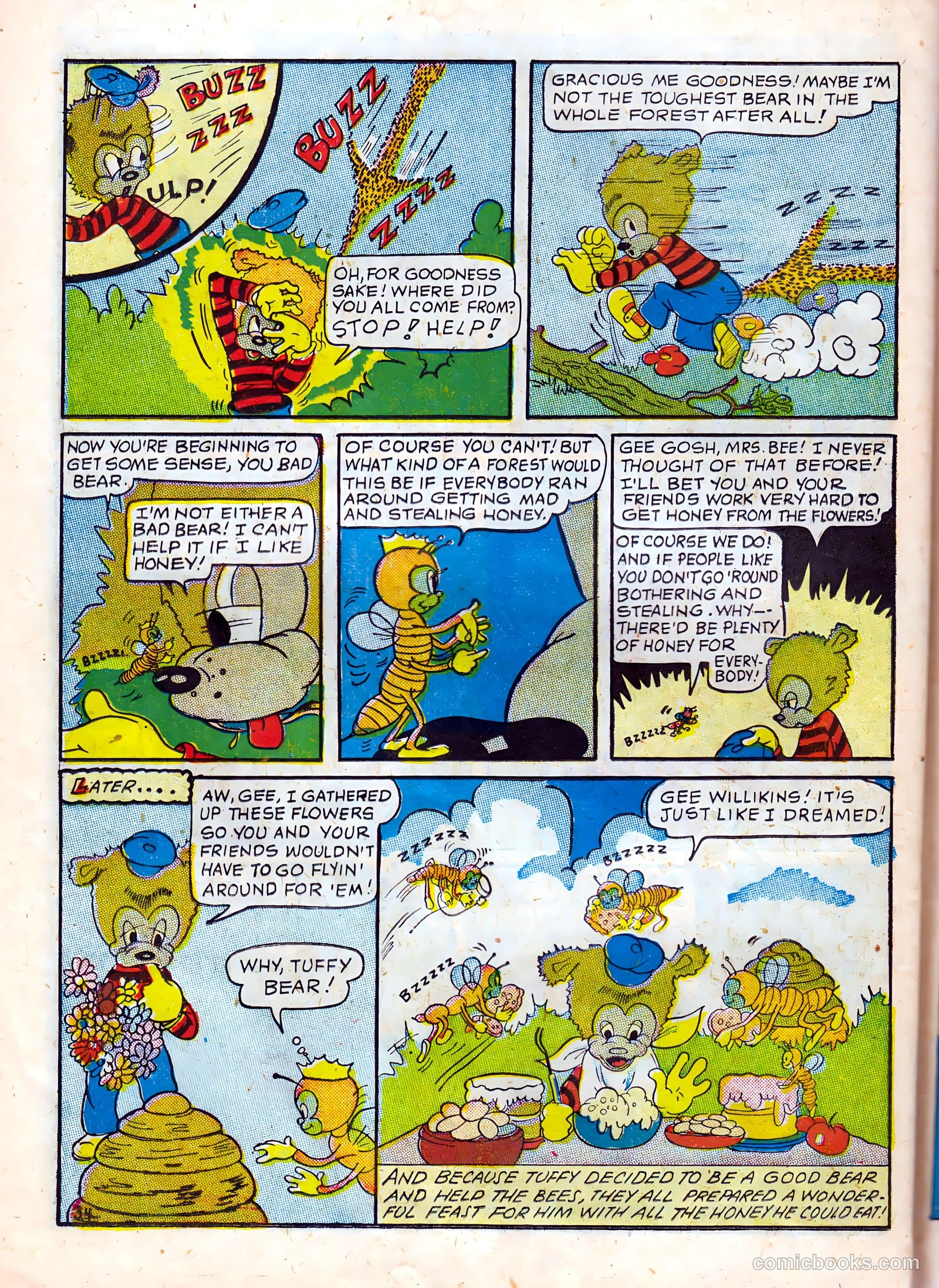 Monkeyshines Comics #1 (1944) — page 36 of 52