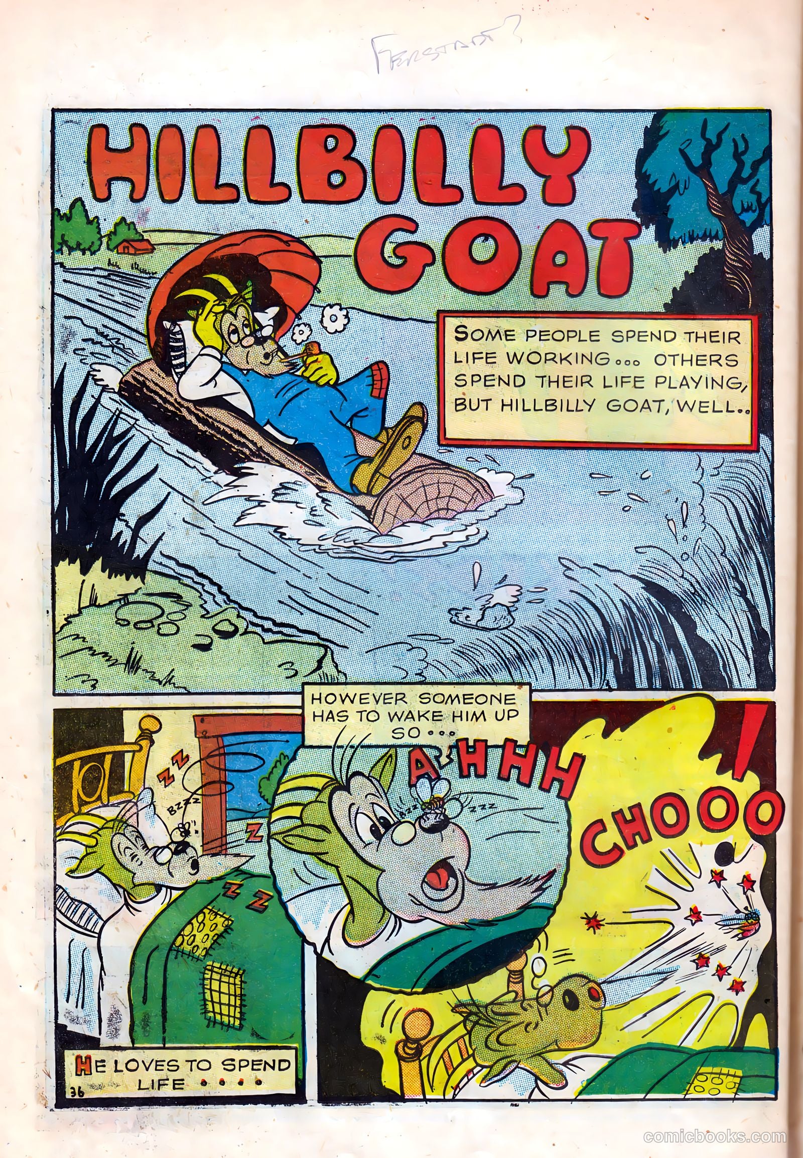 Monkeyshines Comics #1 (1944) — page 38 of 52