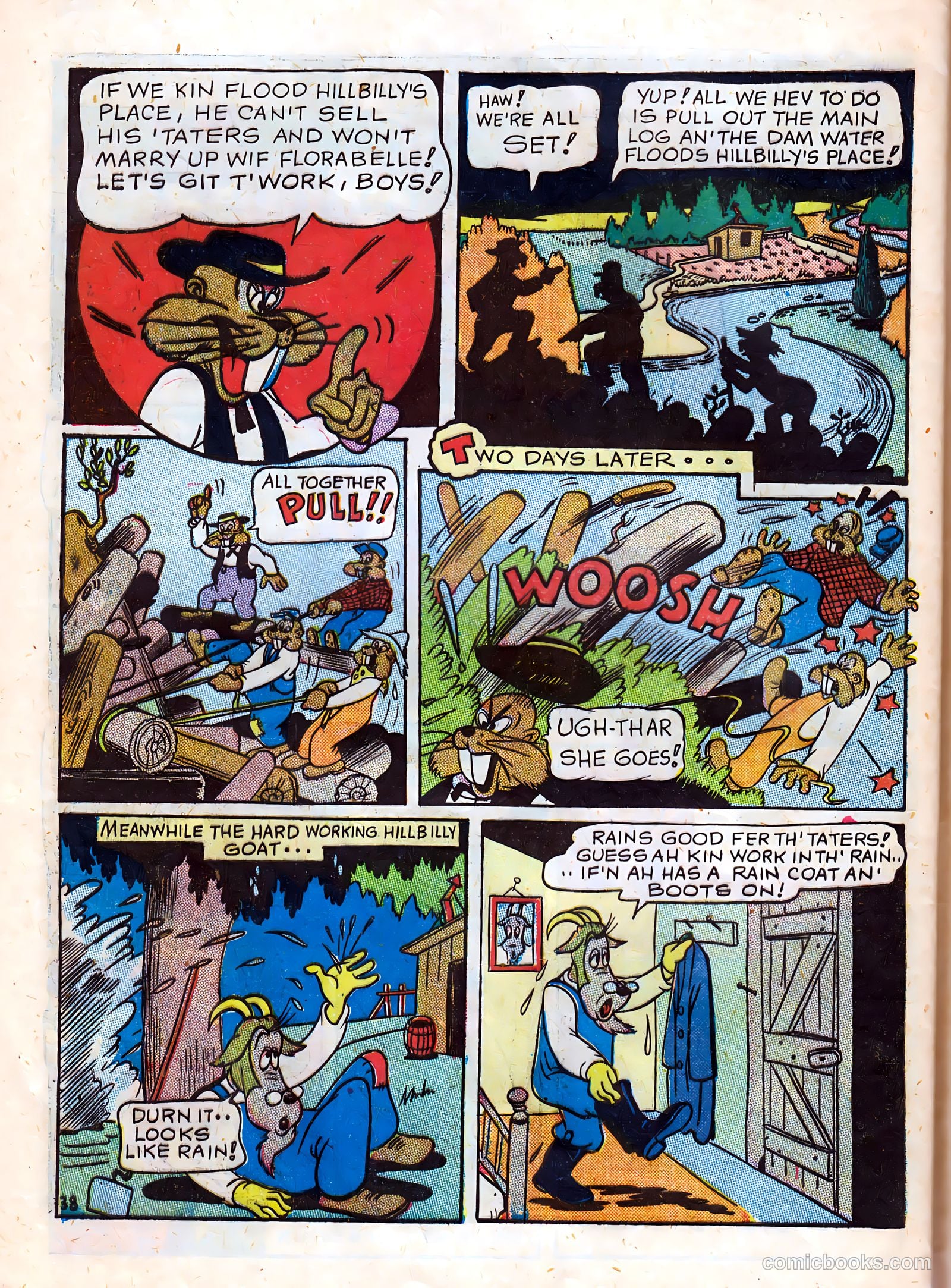 Monkeyshines Comics #1 (1944) — page 40 of 52