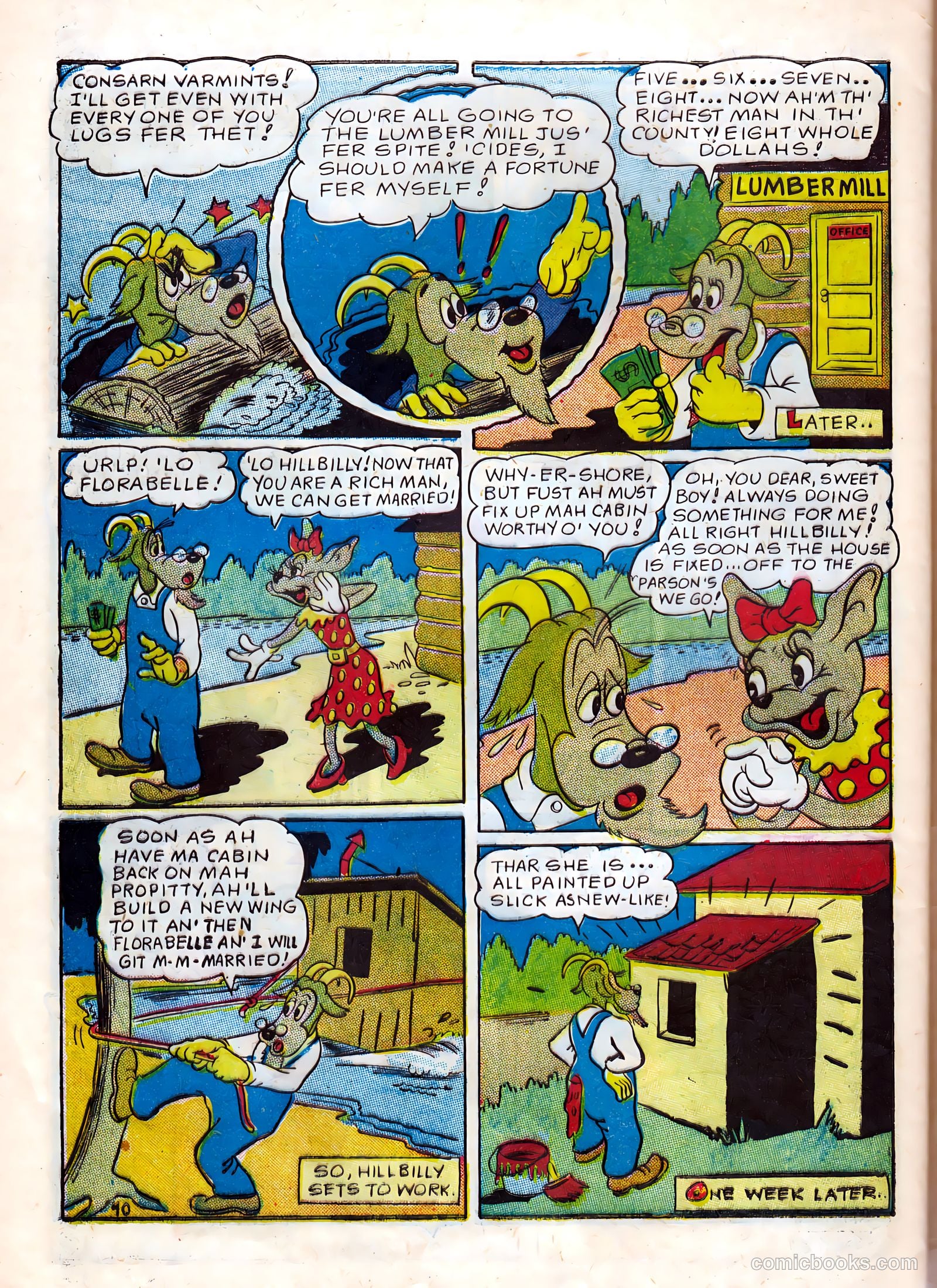 Monkeyshines Comics #1 (1944) — page 42 of 52