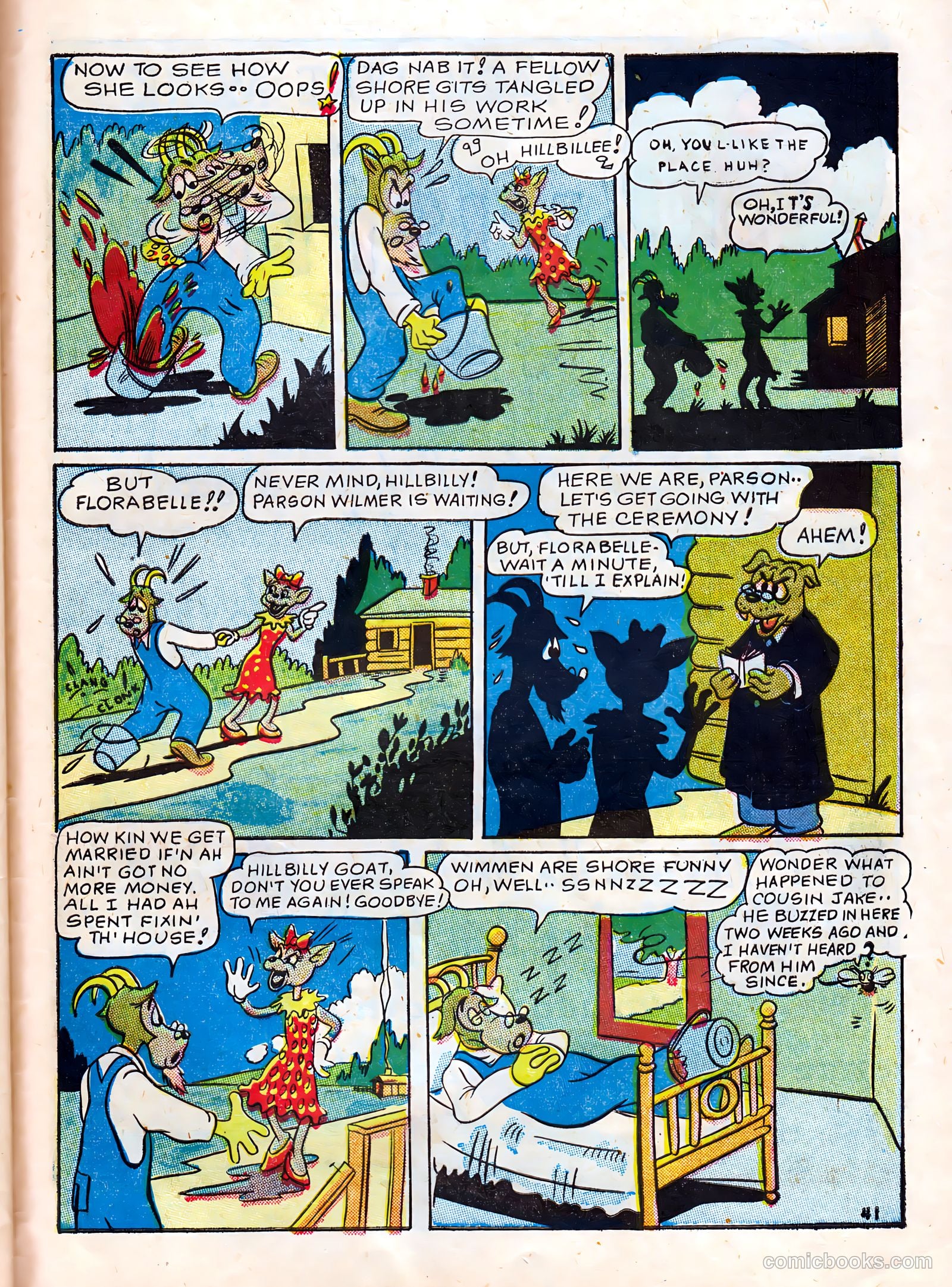 Monkeyshines Comics #1 (1944) — page 43 of 52