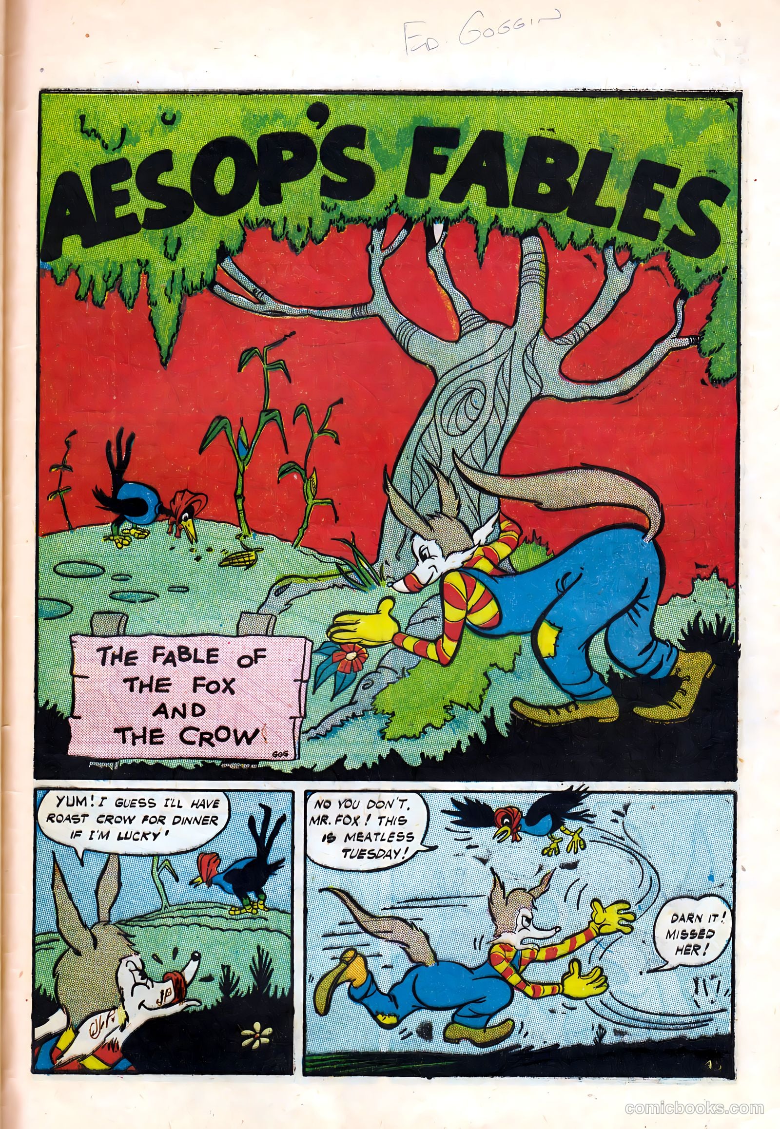 Monkeyshines Comics #1 (1944) — page 47 of 52