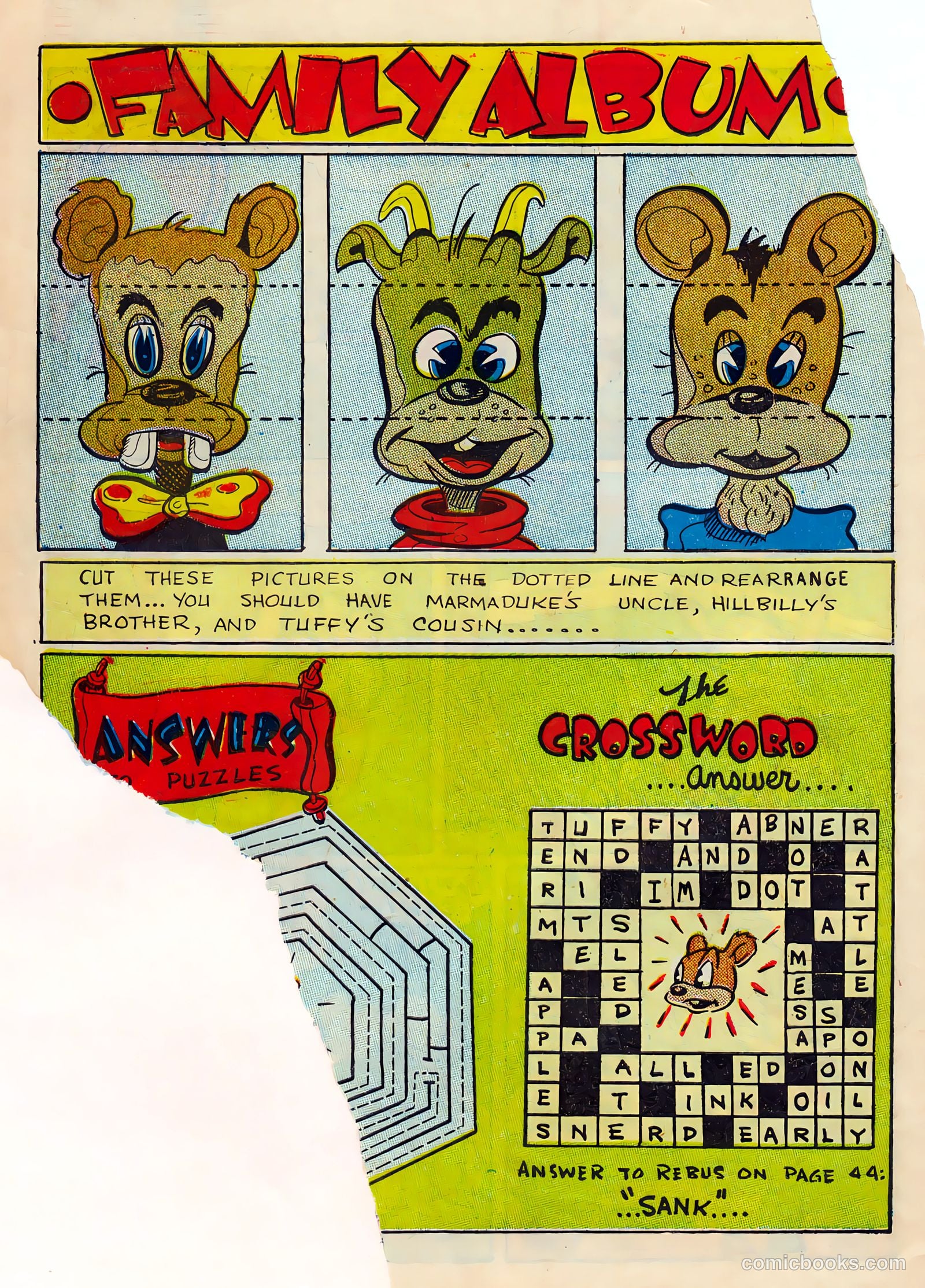 Monkeyshines Comics #1 (1944) — page 50 of 52