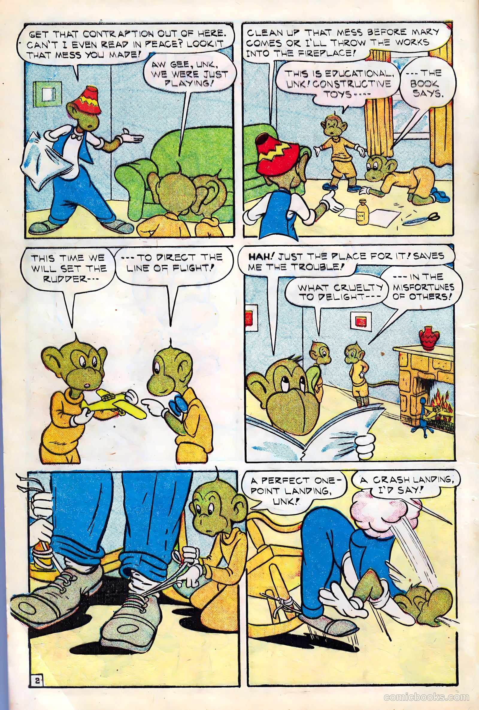 Monkeyshines Comics #10 (1946) — page 4 of 52