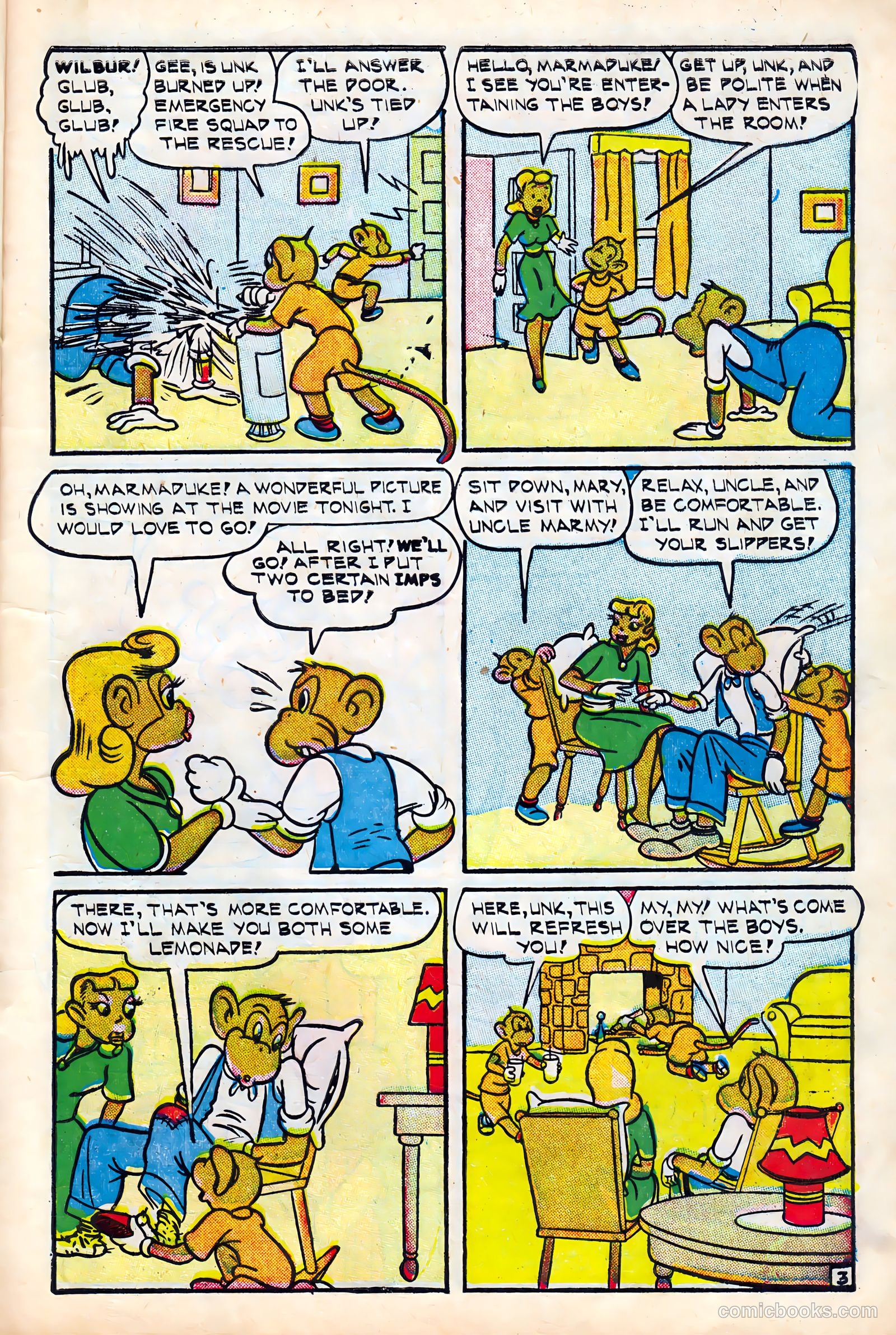 Monkeyshines Comics #10 (1946) — page 5 of 52