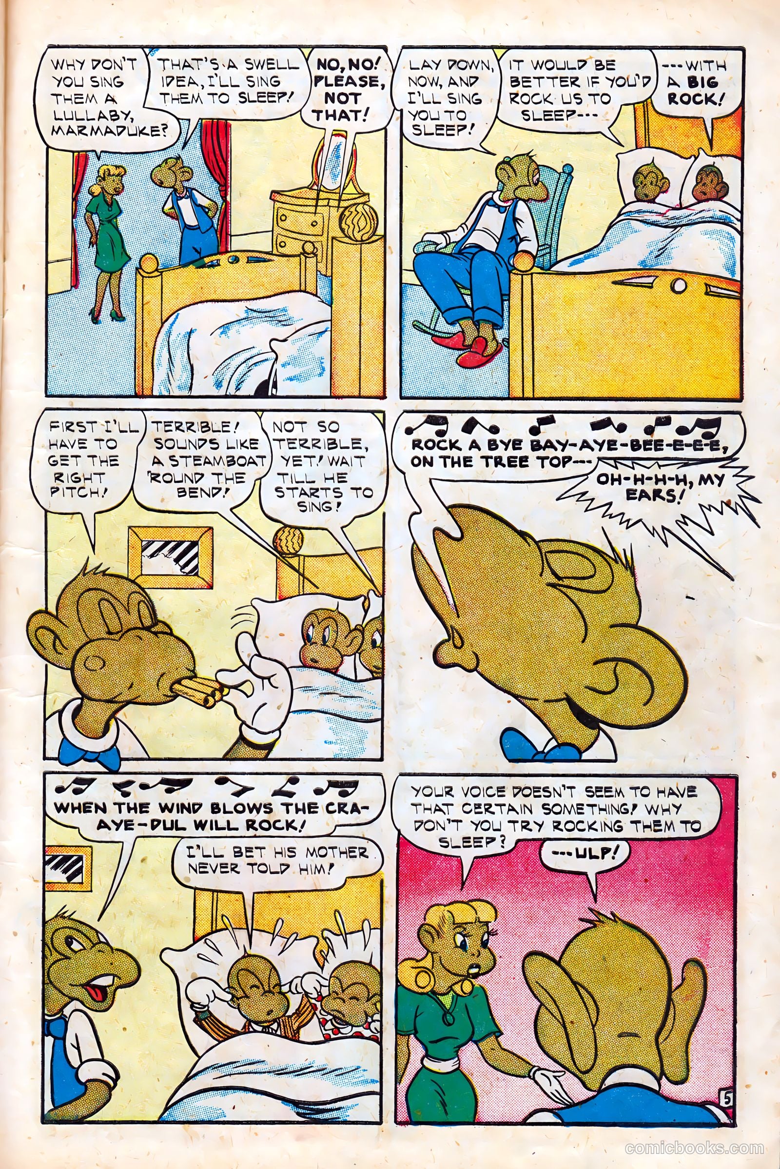 Monkeyshines Comics #10 (1946) — page 7 of 52