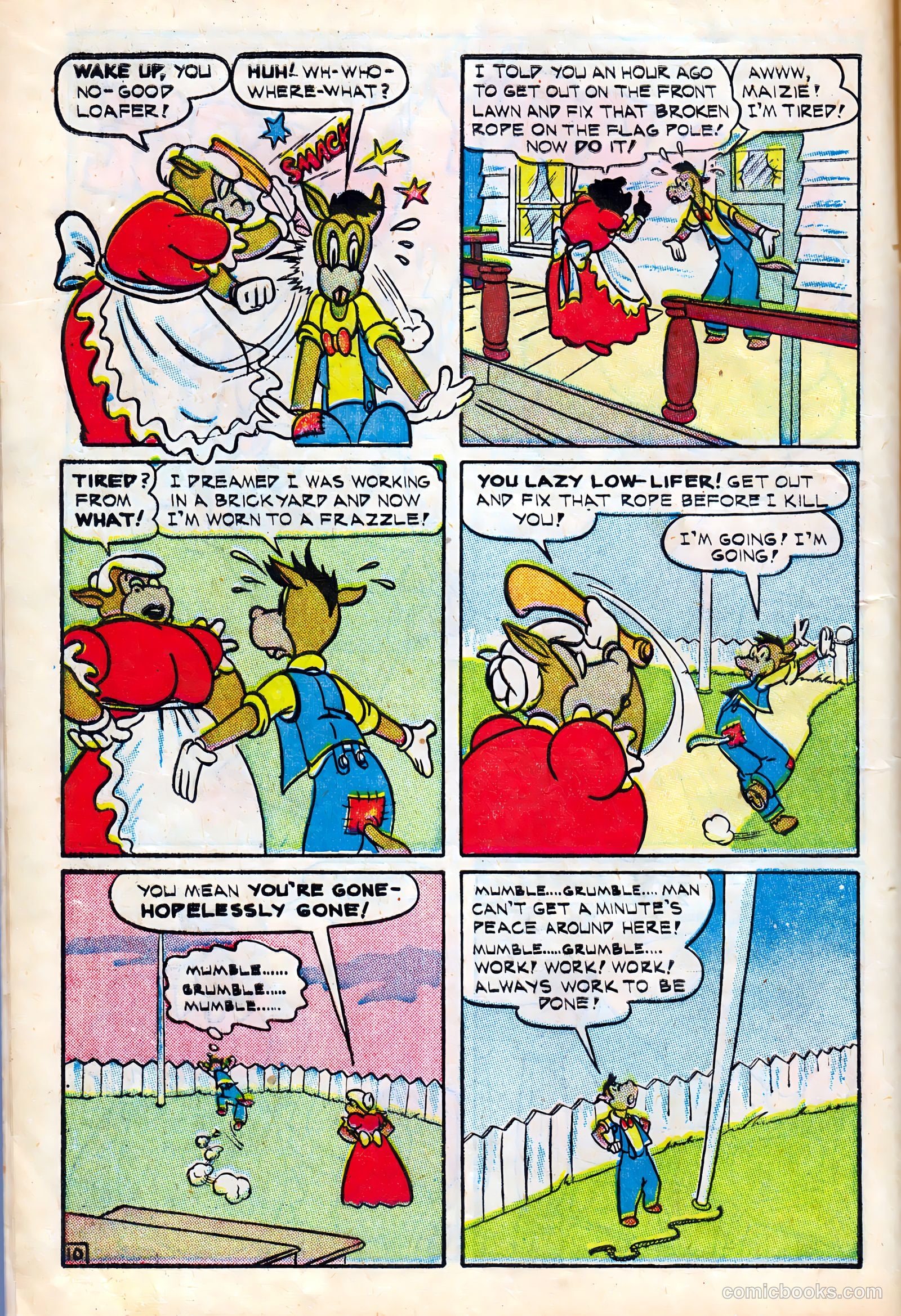 Monkeyshines Comics #10 (1946) — page 12 of 52