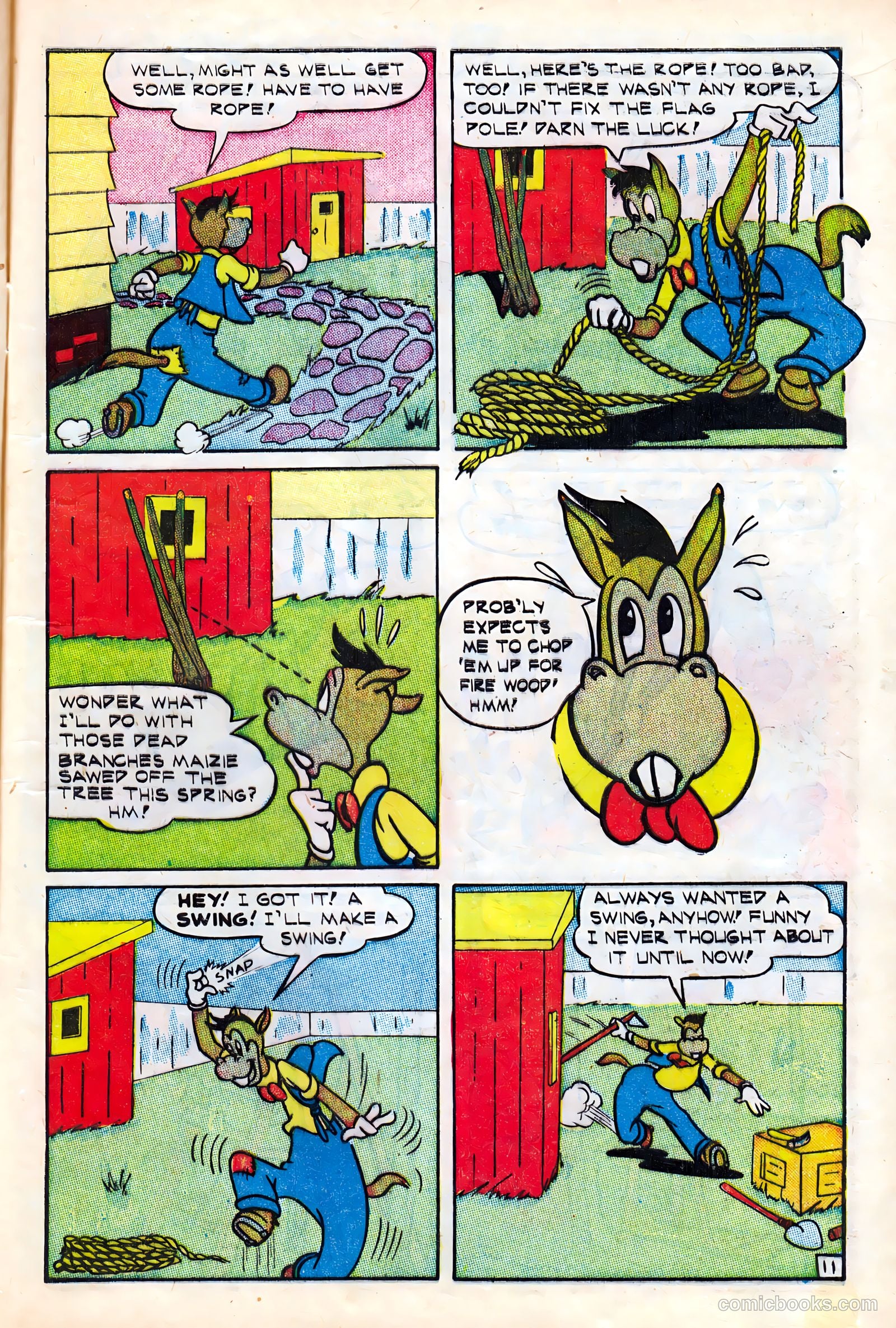 Monkeyshines Comics #10 (1946) — page 13 of 52