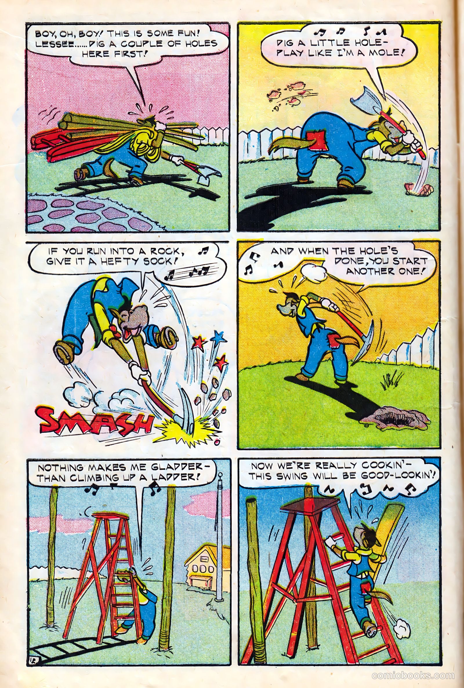 Monkeyshines Comics #10 (1946) — page 14 of 52