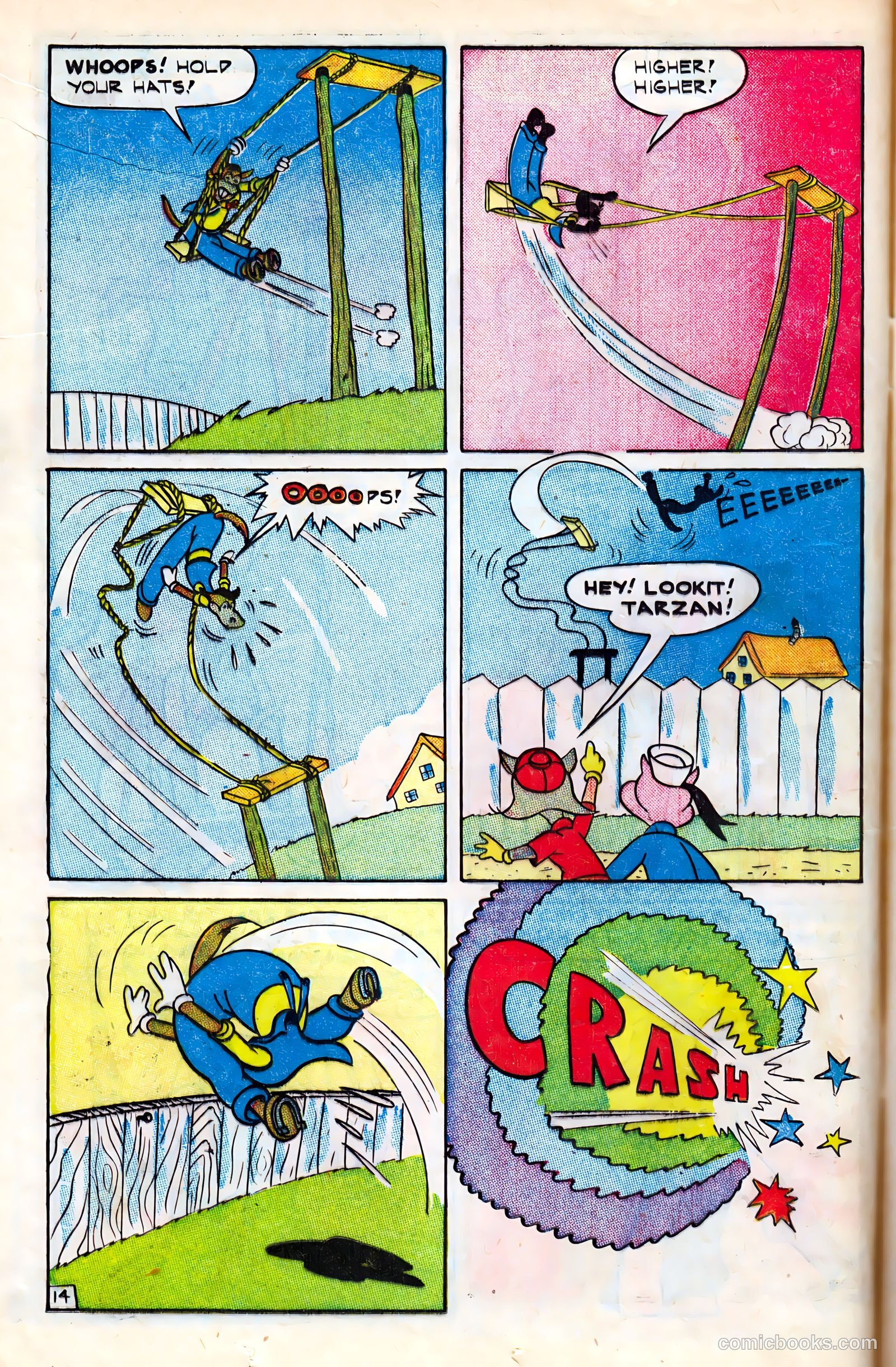 Monkeyshines Comics #10 (1946) — page 16 of 52