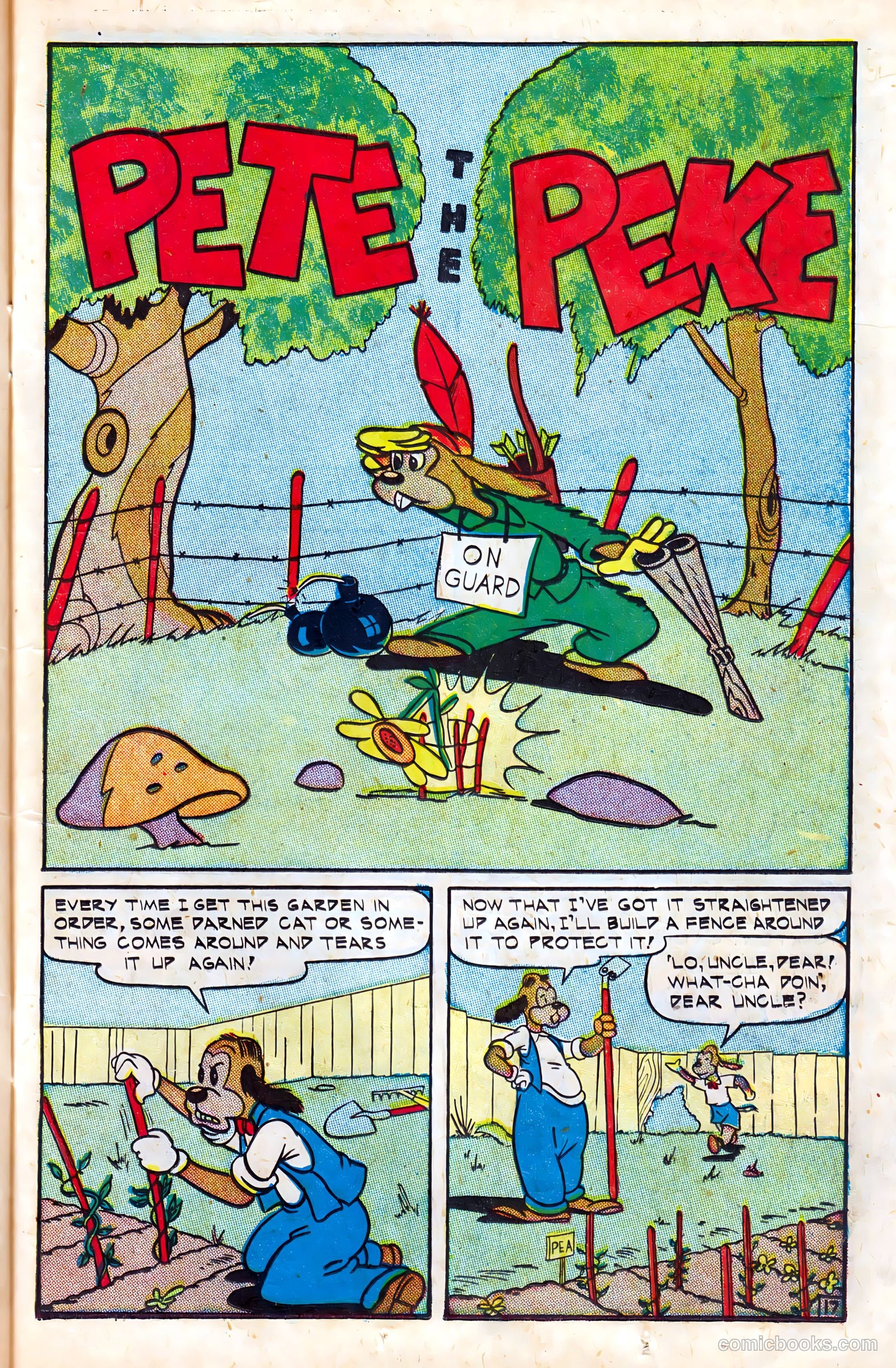 Monkeyshines Comics #10 (1946) — page 19 of 52