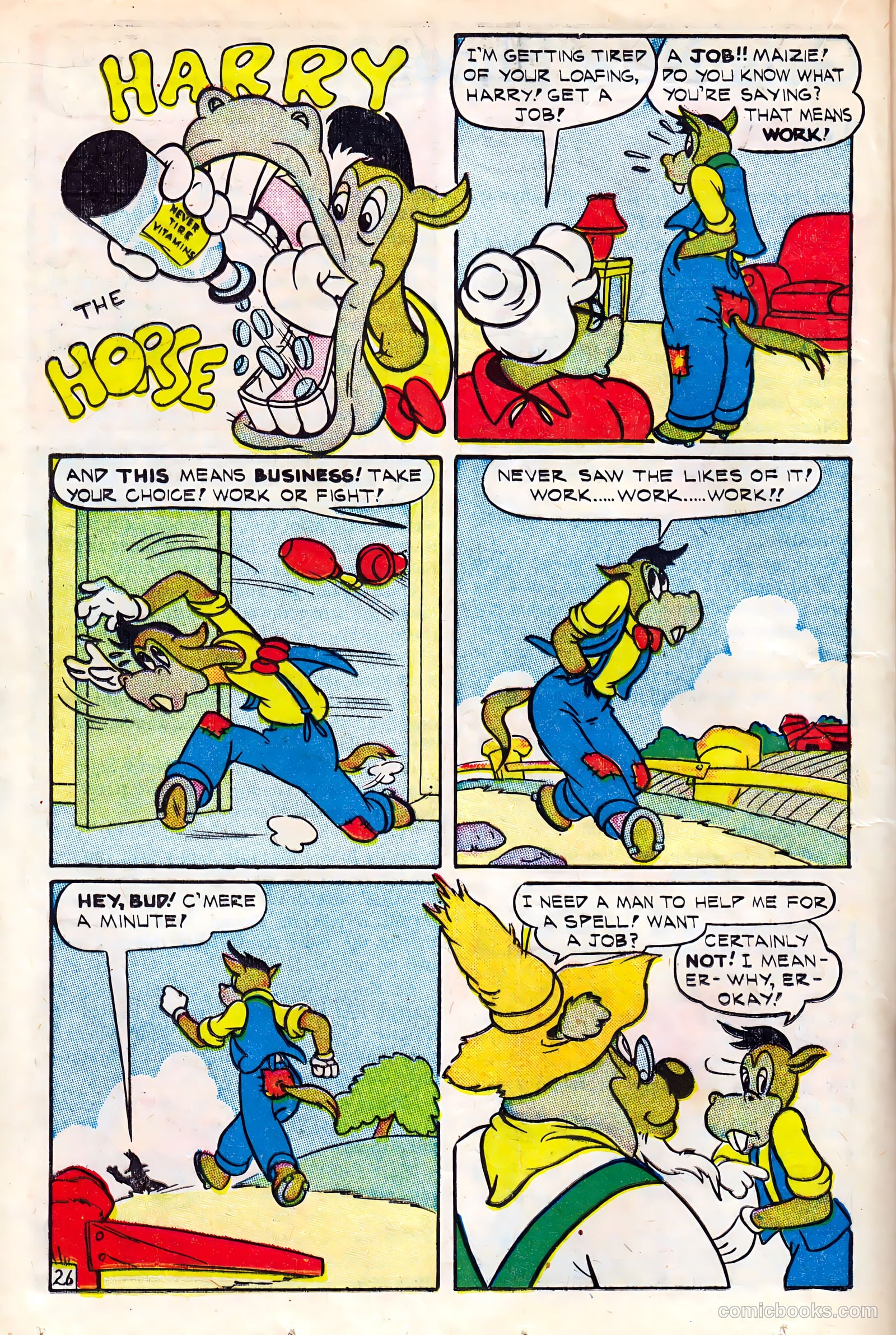 Monkeyshines Comics #10 (1946) — page 28 of 52