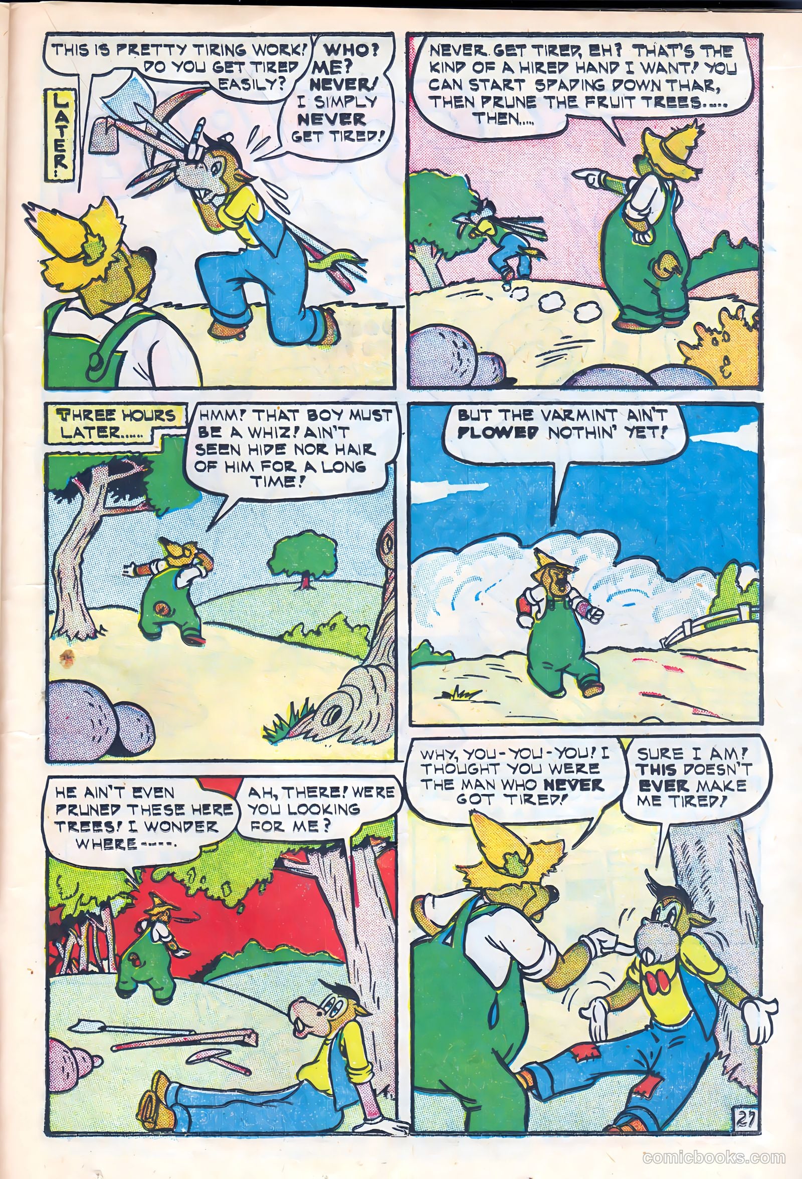 Monkeyshines Comics #10 (1946) — page 29 of 52