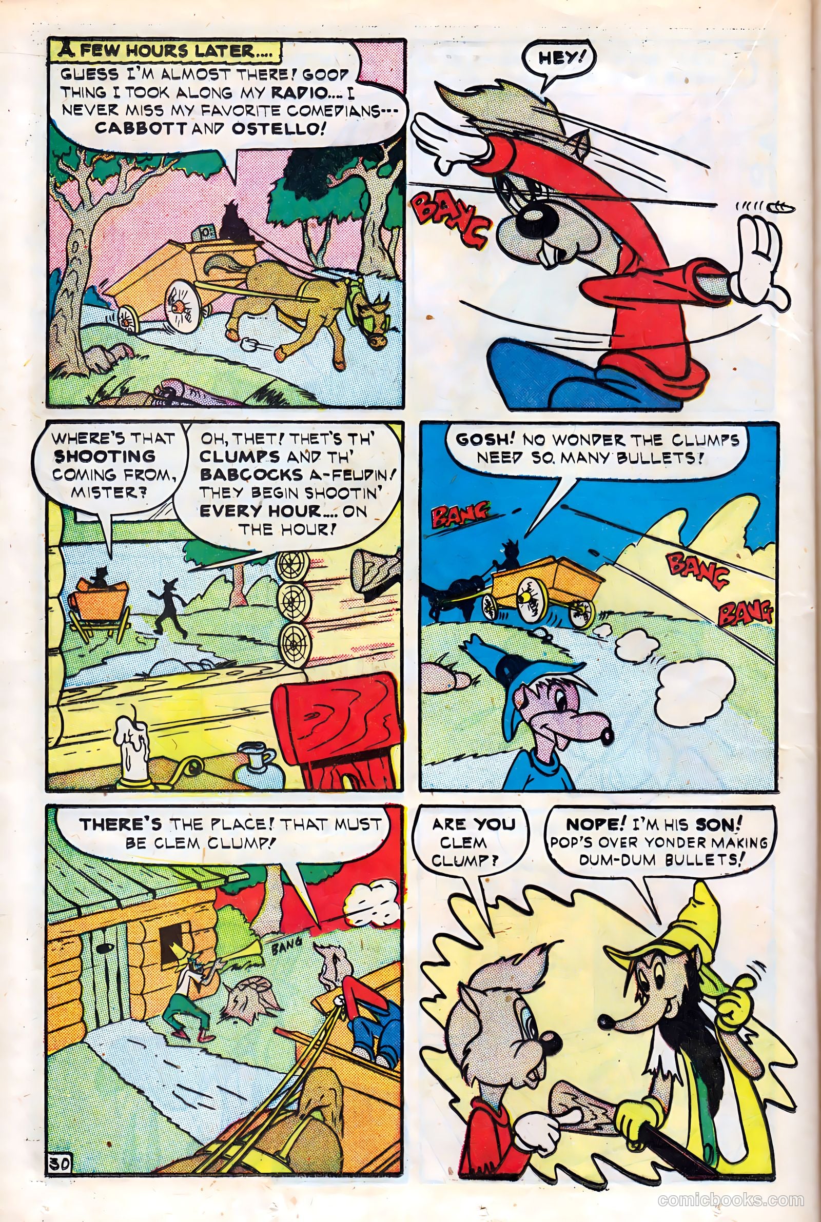 Monkeyshines Comics #10 (1946) — page 32 of 52