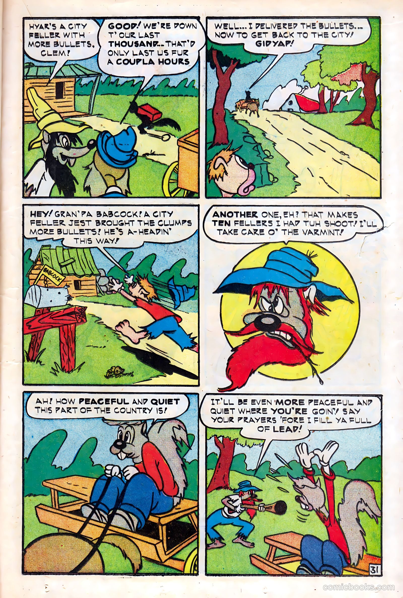 Monkeyshines Comics #10 (1946) — page 33 of 52