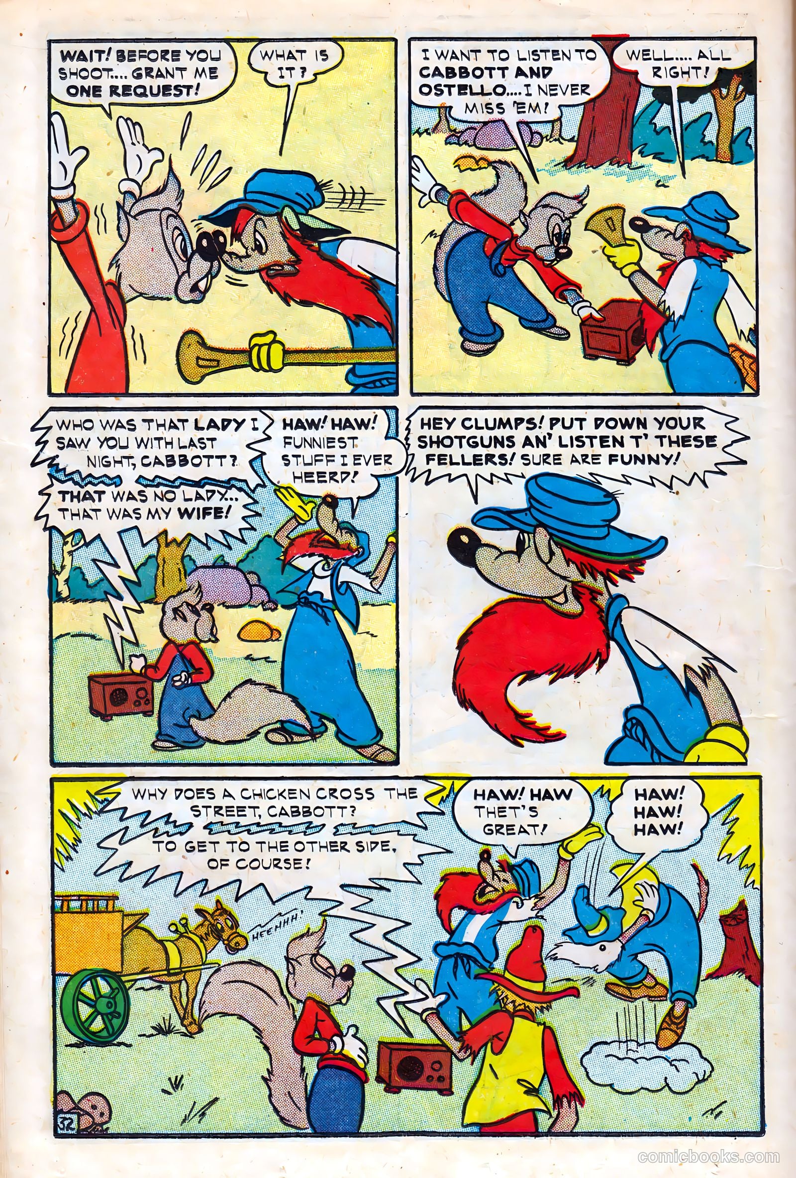 Monkeyshines Comics #10 (1946) — page 34 of 52
