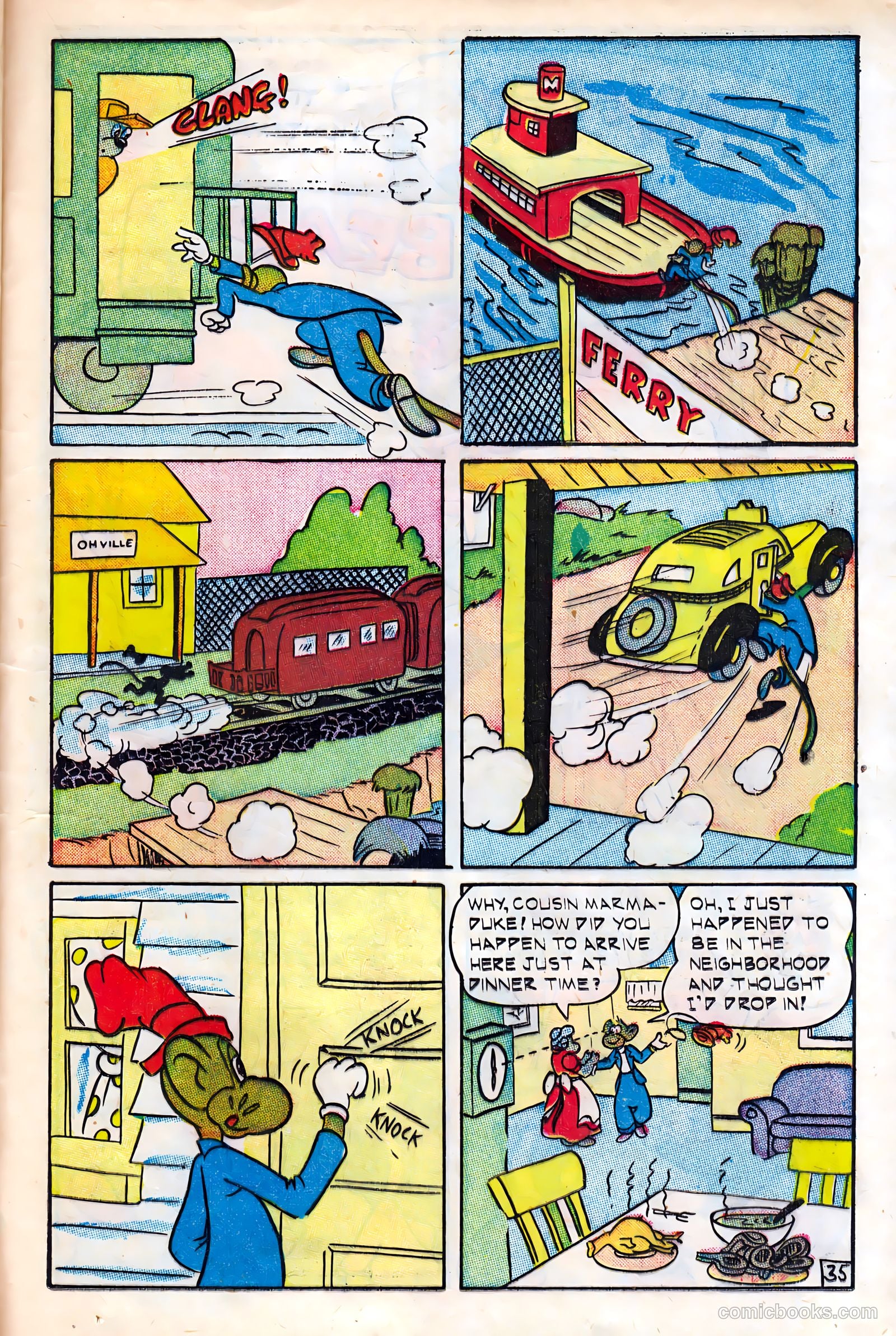 Monkeyshines Comics #10 (1946) — page 37 of 52