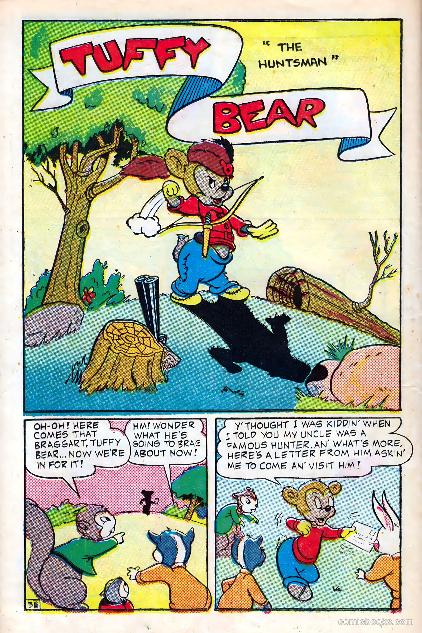 Monkeyshines Comics #10 (1946) — page 38 of 52
