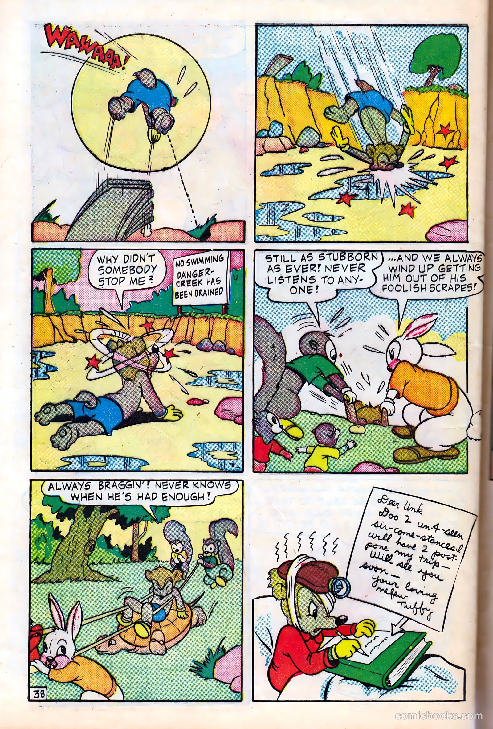 Monkeyshines Comics #10 (1946) — page 40 of 52