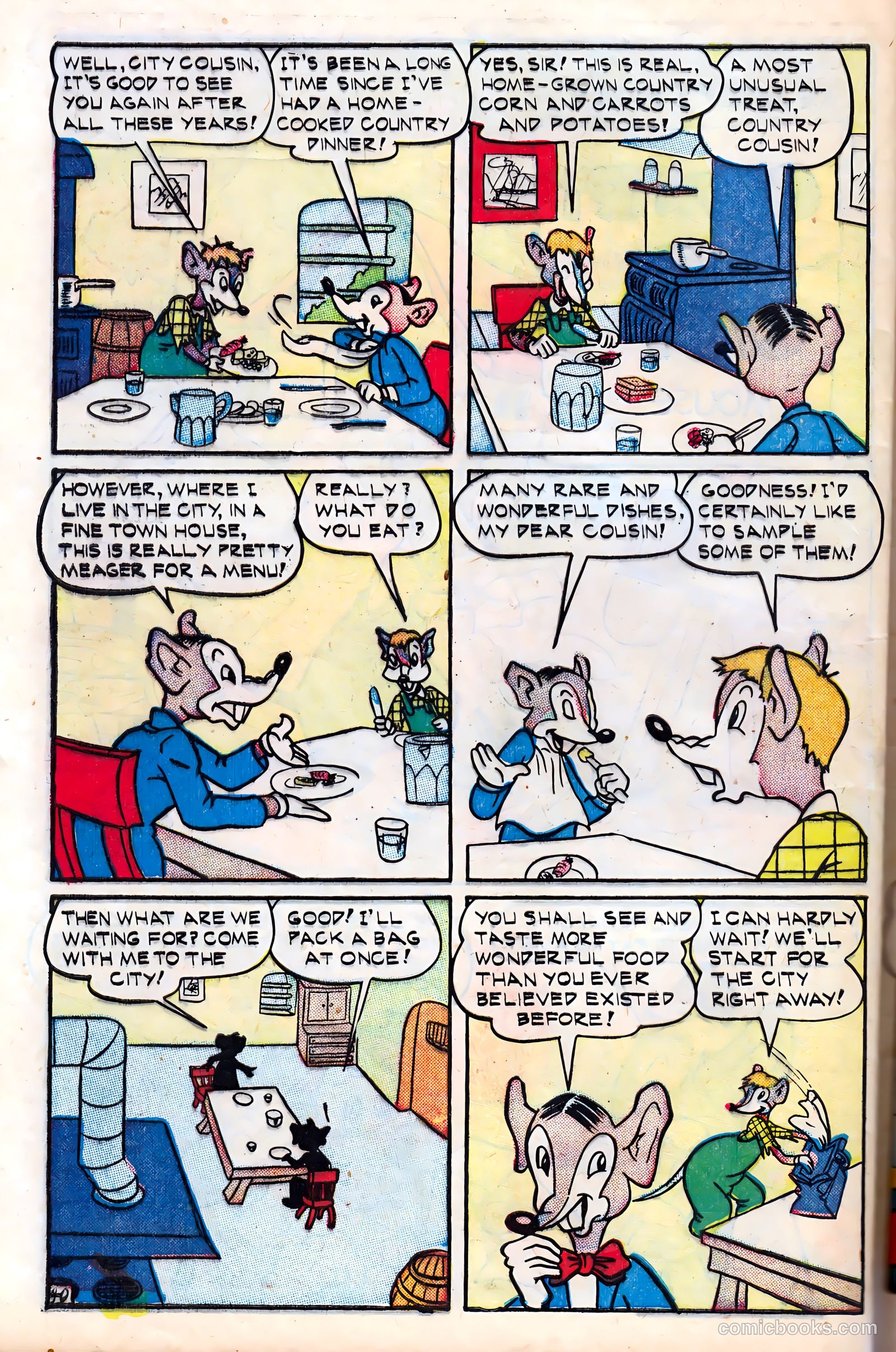 Monkeyshines Comics #10 (1946) — page 42 of 52